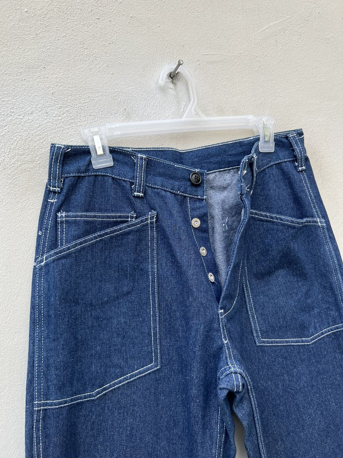 Sugar Cane YMCL KY.MFG WWII Us Military Denim Fatigue Pant Reproduction Size US 31 - 8 Thumbnail