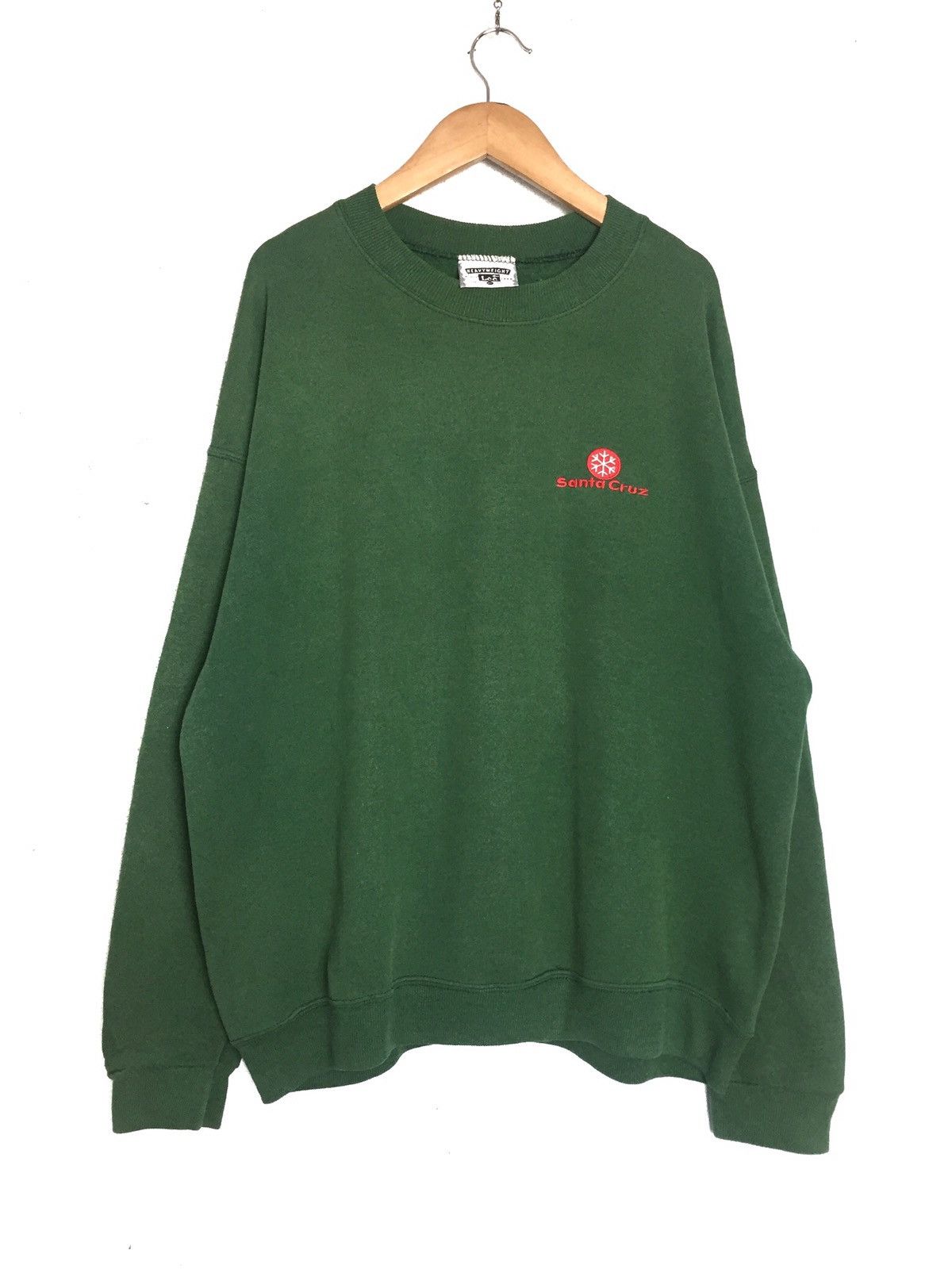 Santa Cruz Skateboards × Vintage Vintage santa cruz crewneck sweatshirt/skate board/thrasher Size US XL / EU 56 / 4 - 1 Thumbnail