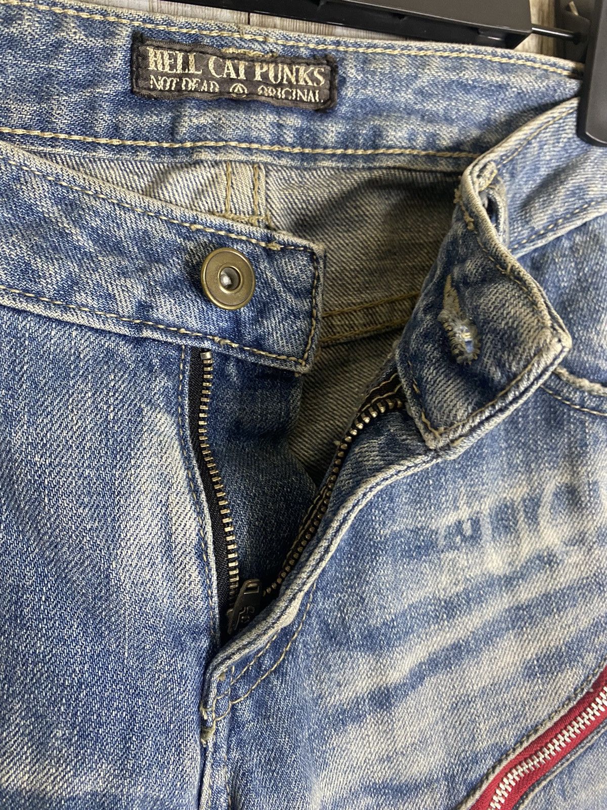Japanese Brand × Seditionaries Seditionaries Hell Cat Punks Jeans Size US 30 / EU 46 - 6 Thumbnail