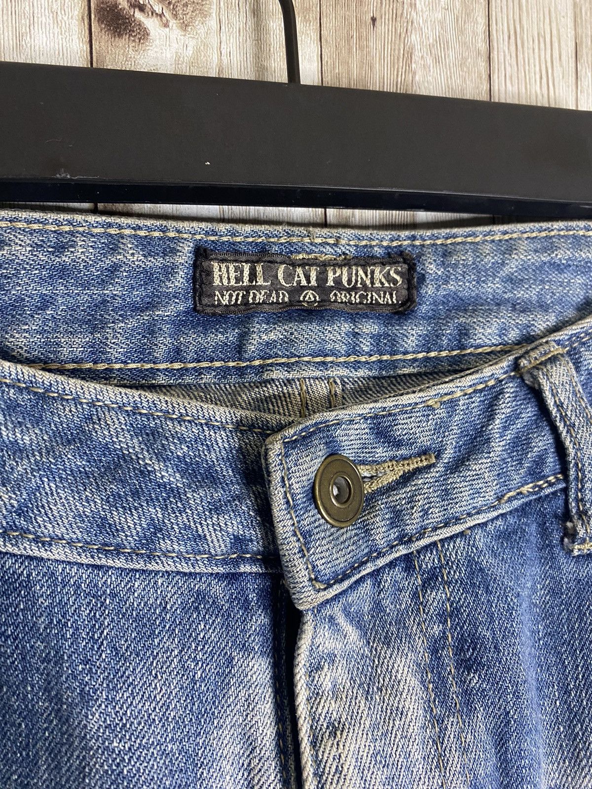 Japanese Brand × Seditionaries Seditionaries Hell Cat Punks Jeans Size US 30 / EU 46 - 5 Thumbnail