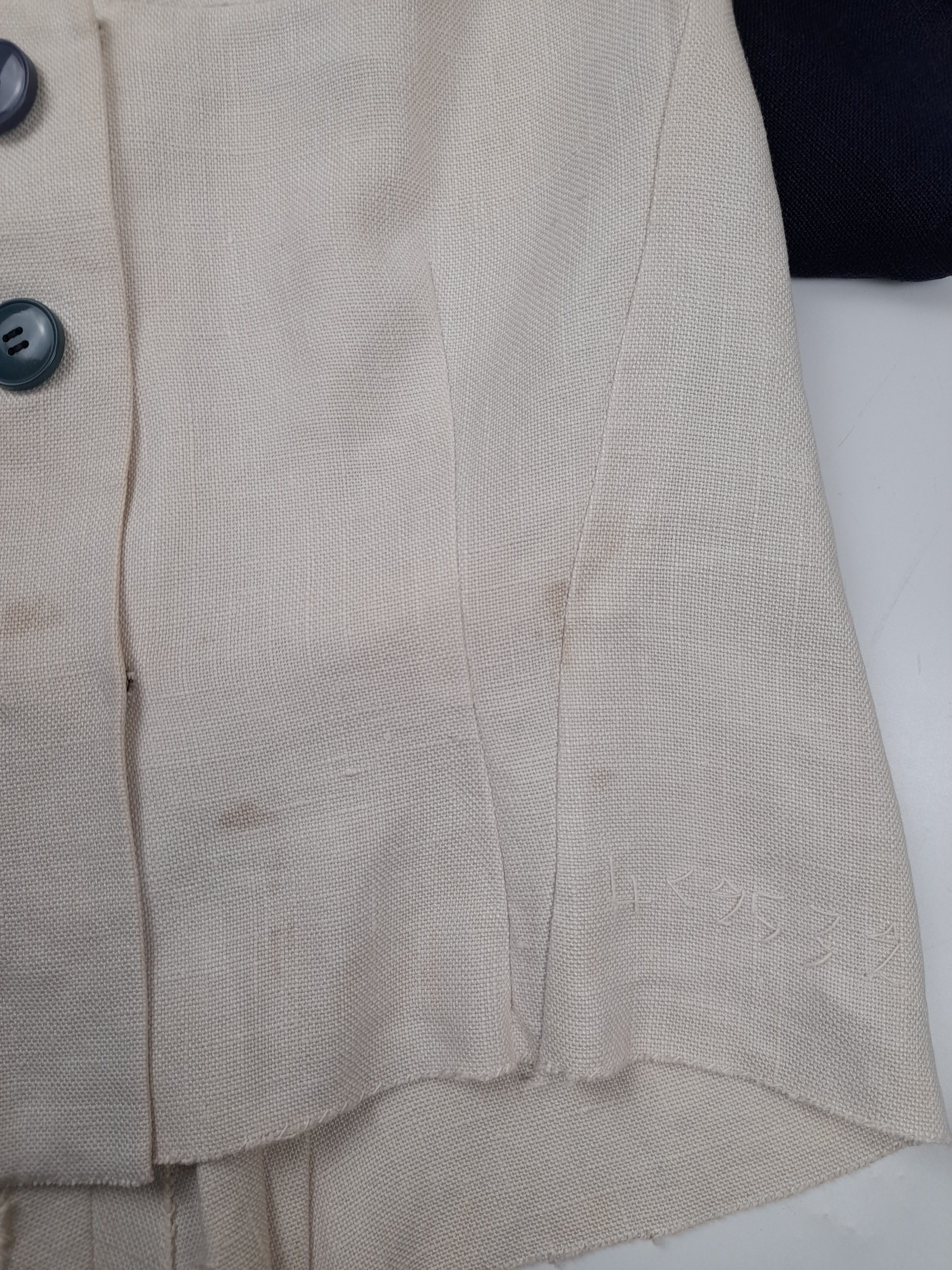 Hermes Vintage Hermes Linen Top Size S / US 4 / IT 40 - 6 Thumbnail