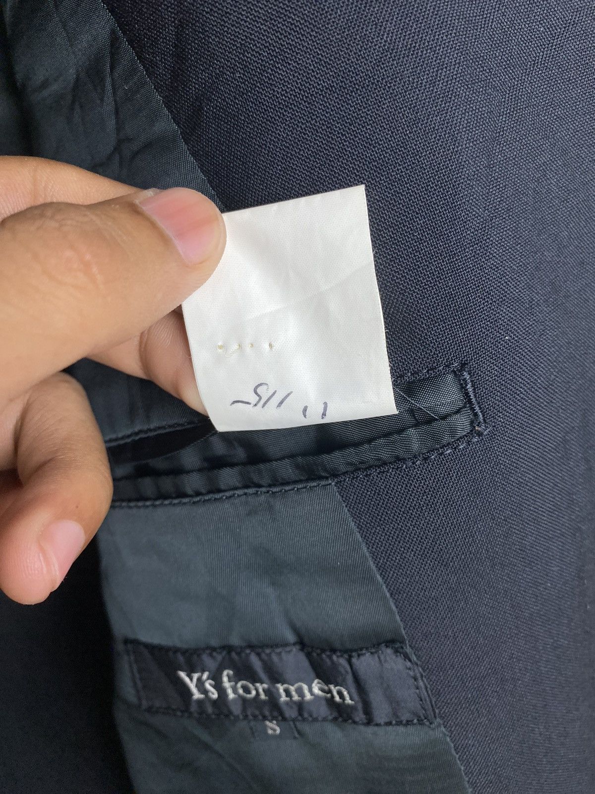 Yohji Yamamoto Yohji yamamoto Y's for men blazzers Size 42L - 15 Thumbnail