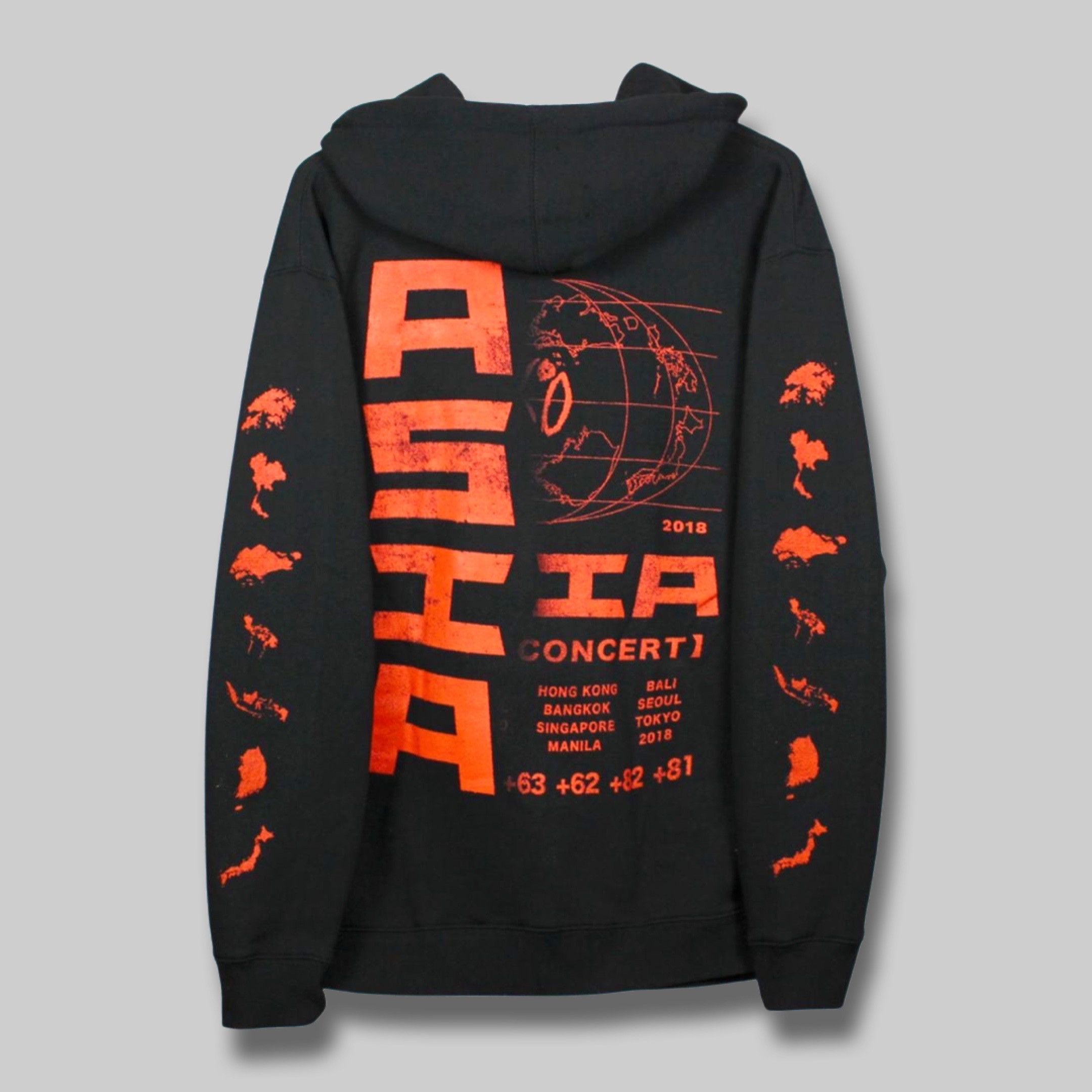 The Weeknd The Weeknd XO Asia Tour Hoodie Black Size US XL / EU 56 / 4 - 2 Thumbnail