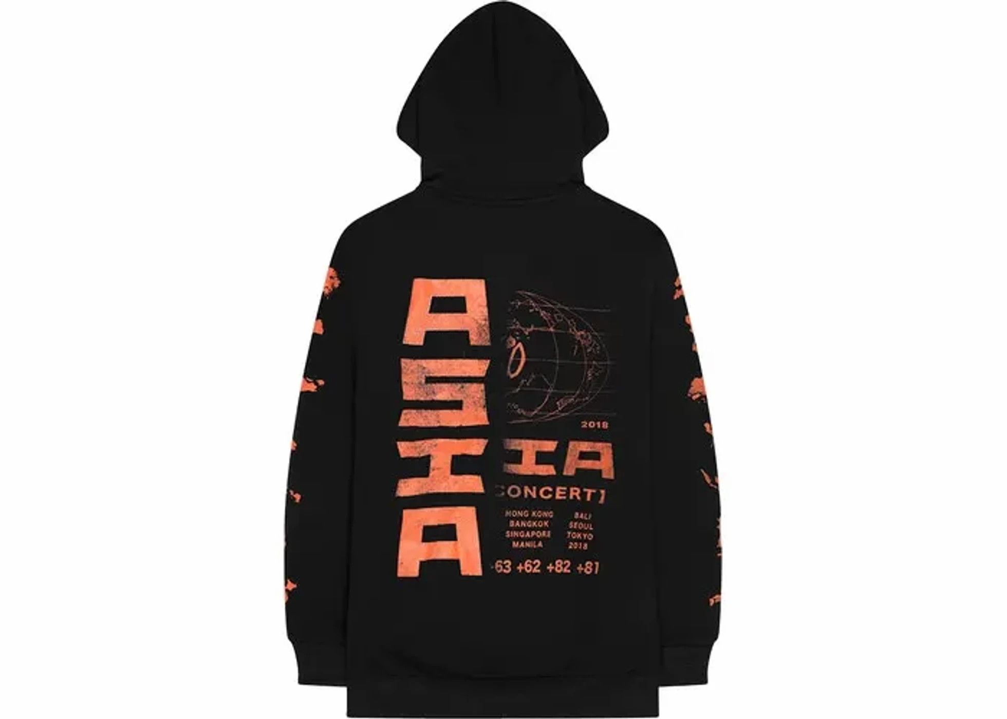 The Weeknd The Weeknd XO Asia Tour Hoodie Black Size US XL / EU 56 / 4 - 6 Thumbnail