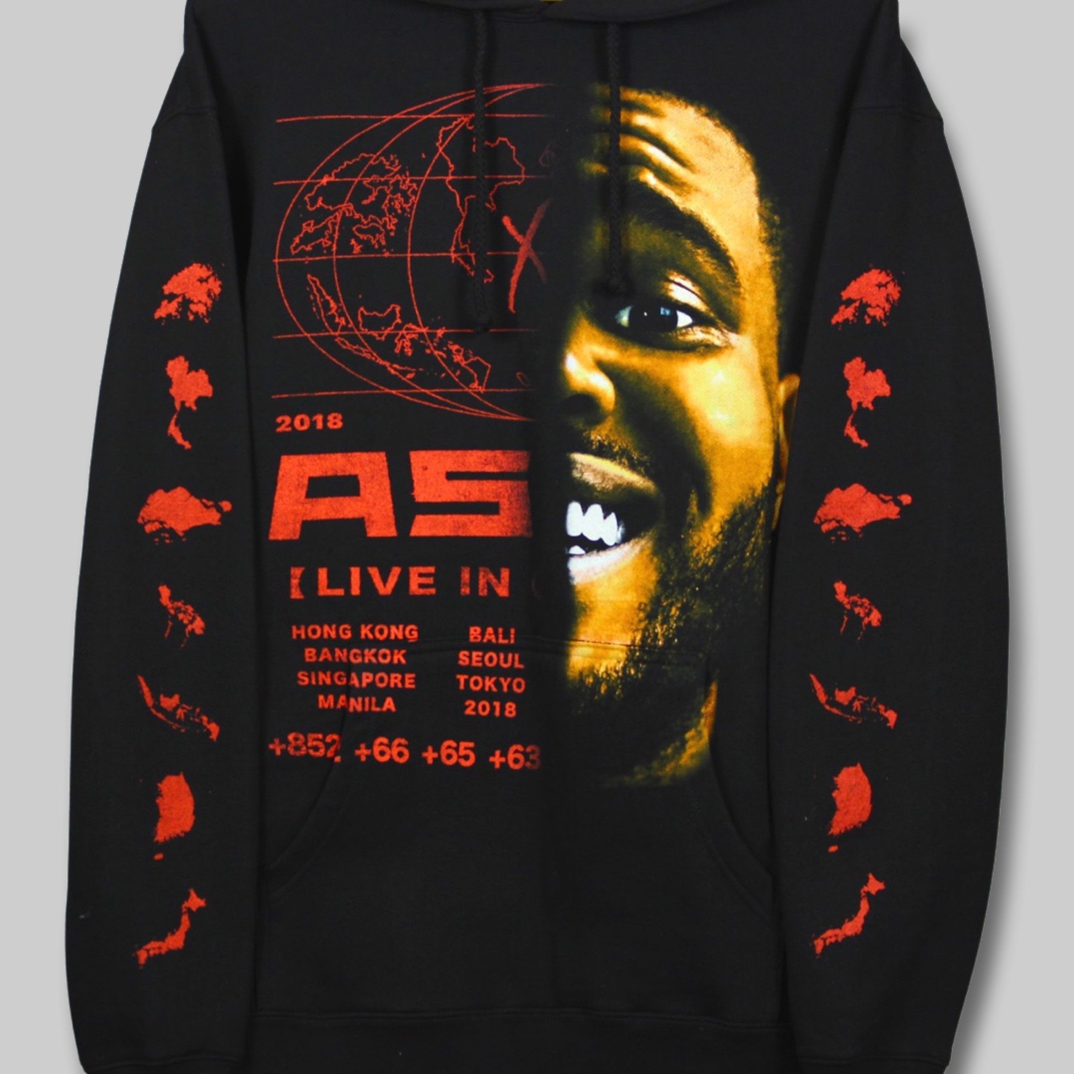 The Weeknd The Weeknd XO Asia Tour Hoodie Black Size US XL / EU 56 / 4 - 3 Thumbnail