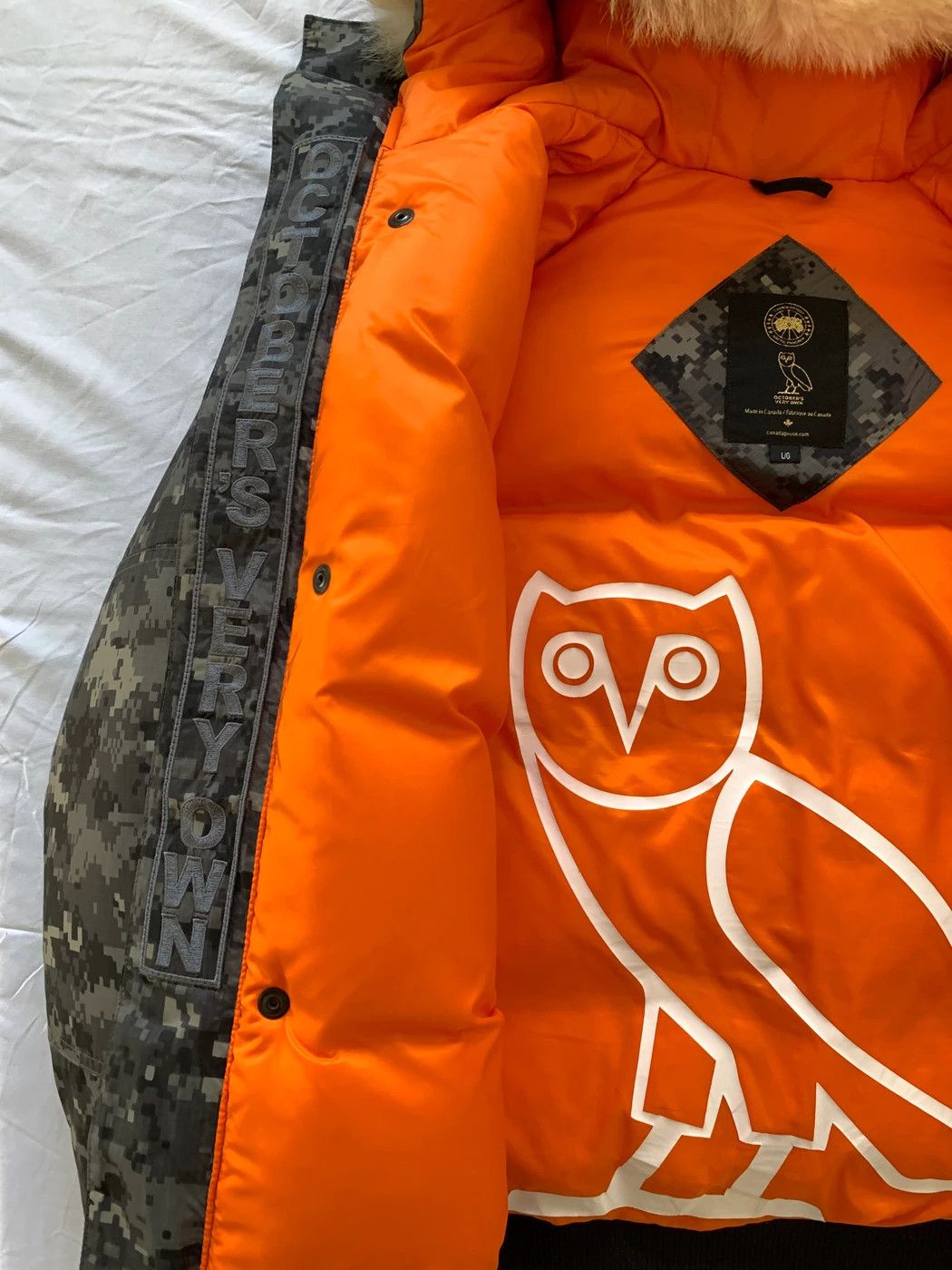 Canada Goose 2014 Canada Goose x OVO Digi Camo Jacket Size US L / EU 52-54 / 3 - 7 Thumbnail