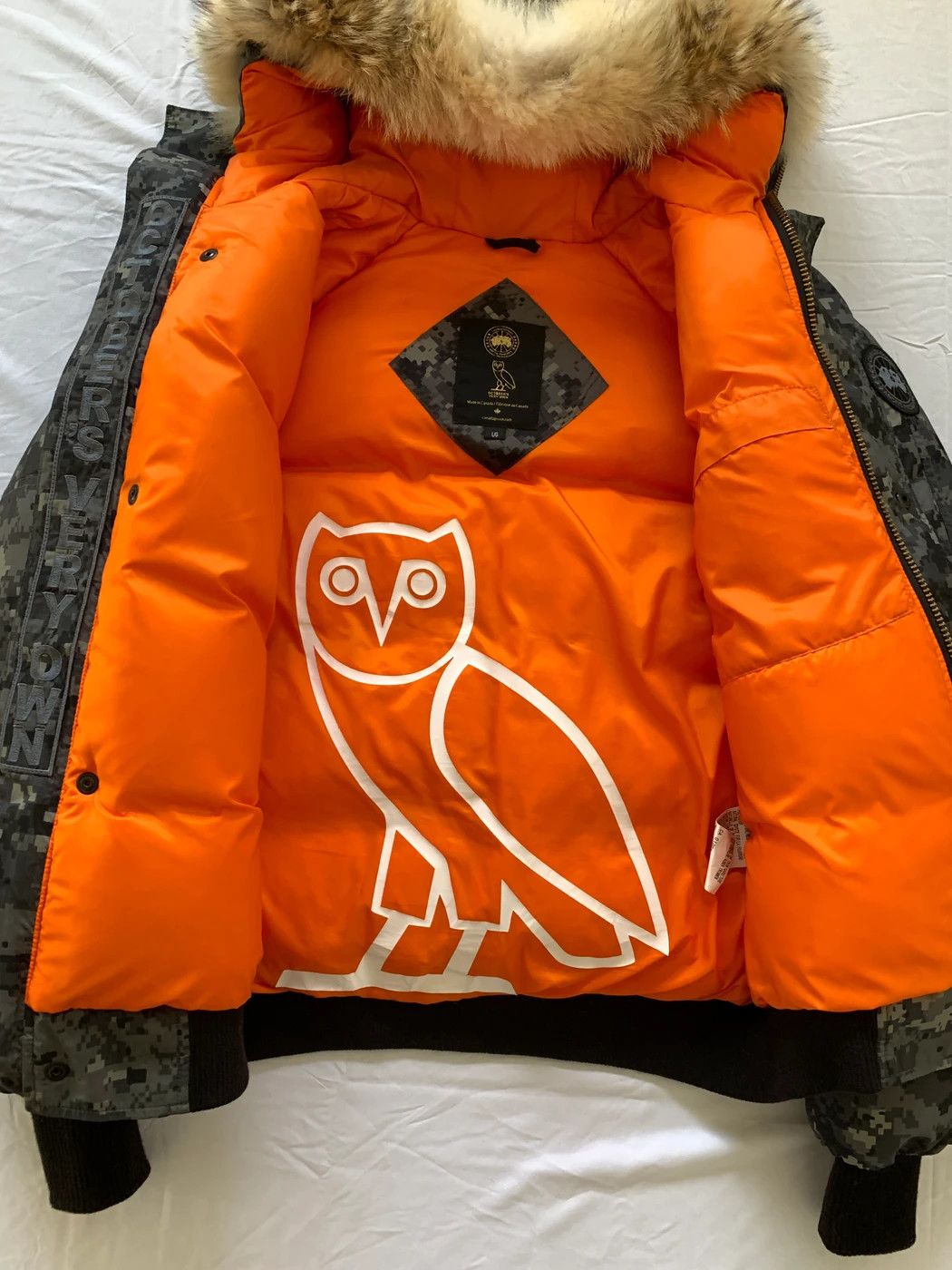 Canada Goose 2014 Canada Goose x OVO Digi Camo Jacket Size US L / EU 52-54 / 3 - 8 Thumbnail