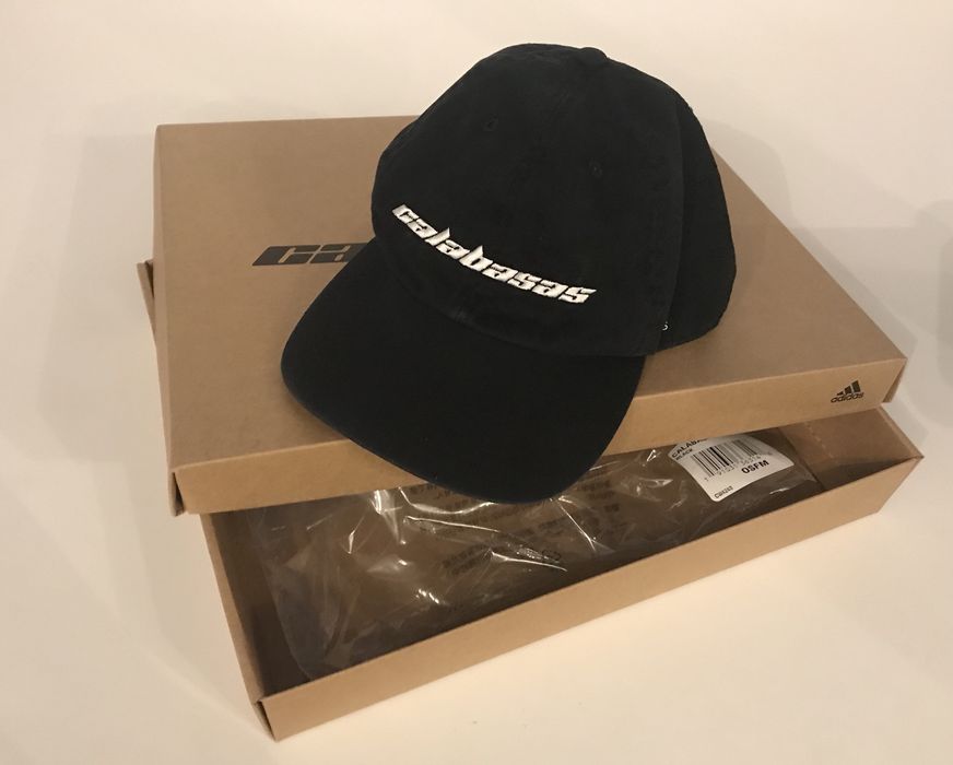 Adidas YEEZY “CALABASAS” ADIDAS HAT CW4243 NWT BLACK Grailed
