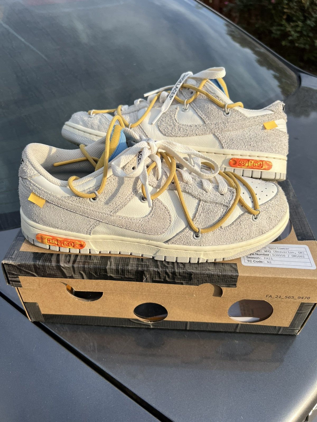 Dunk Low Off-White Lot 34