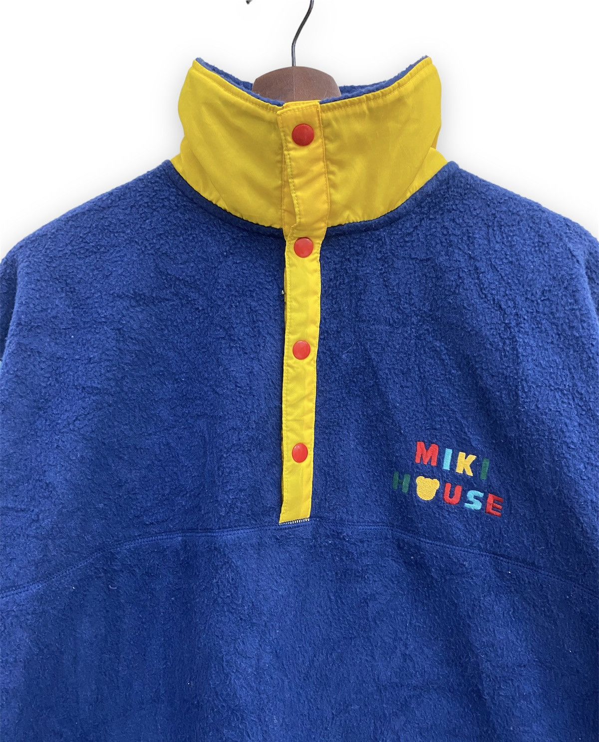 Disney × Mickey Mouse Vintage Miki House Fleece Multicolour Jacket Size US L / EU 52-54 / 3 - 4 Thumbnail