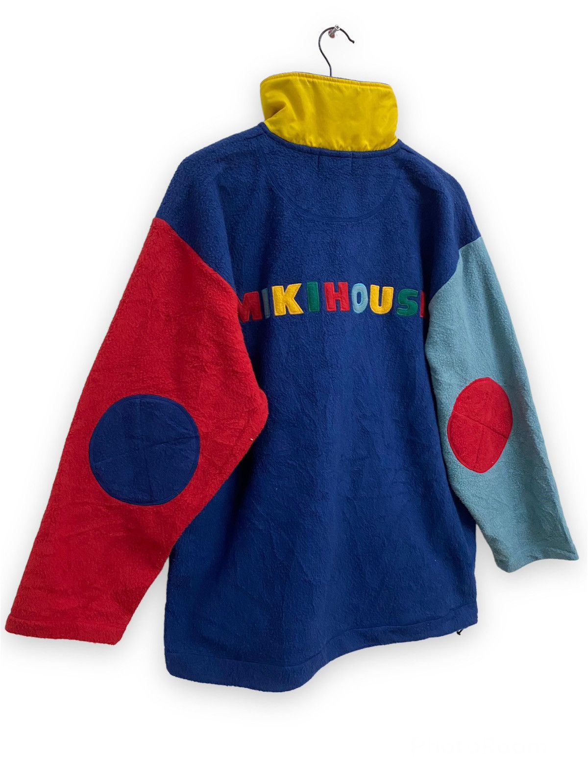 Disney × Mickey Mouse Vintage Miki House Fleece Multicolour Jacket Size US L / EU 52-54 / 3 - 6 Thumbnail