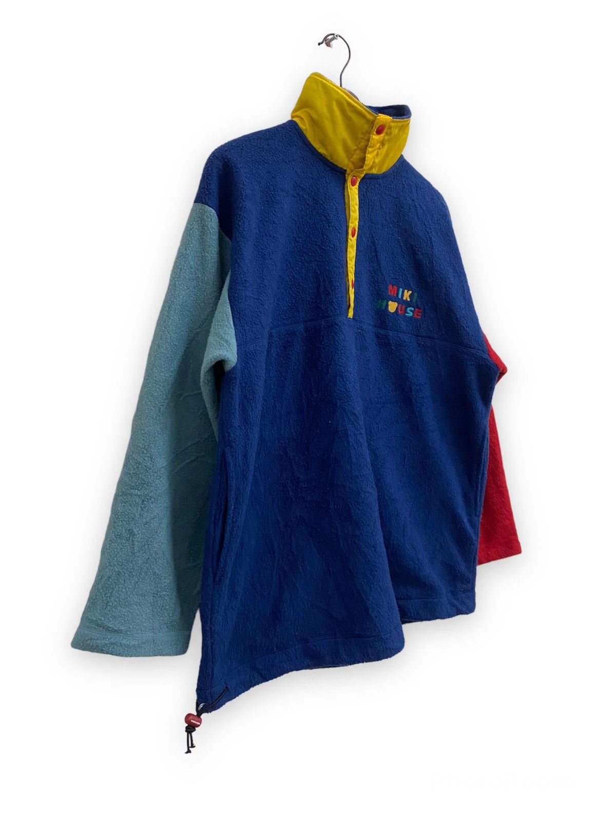 Disney × Mickey Mouse Vintage Miki House Fleece Multicolour Jacket Size US L / EU 52-54 / 3 - 3 Thumbnail