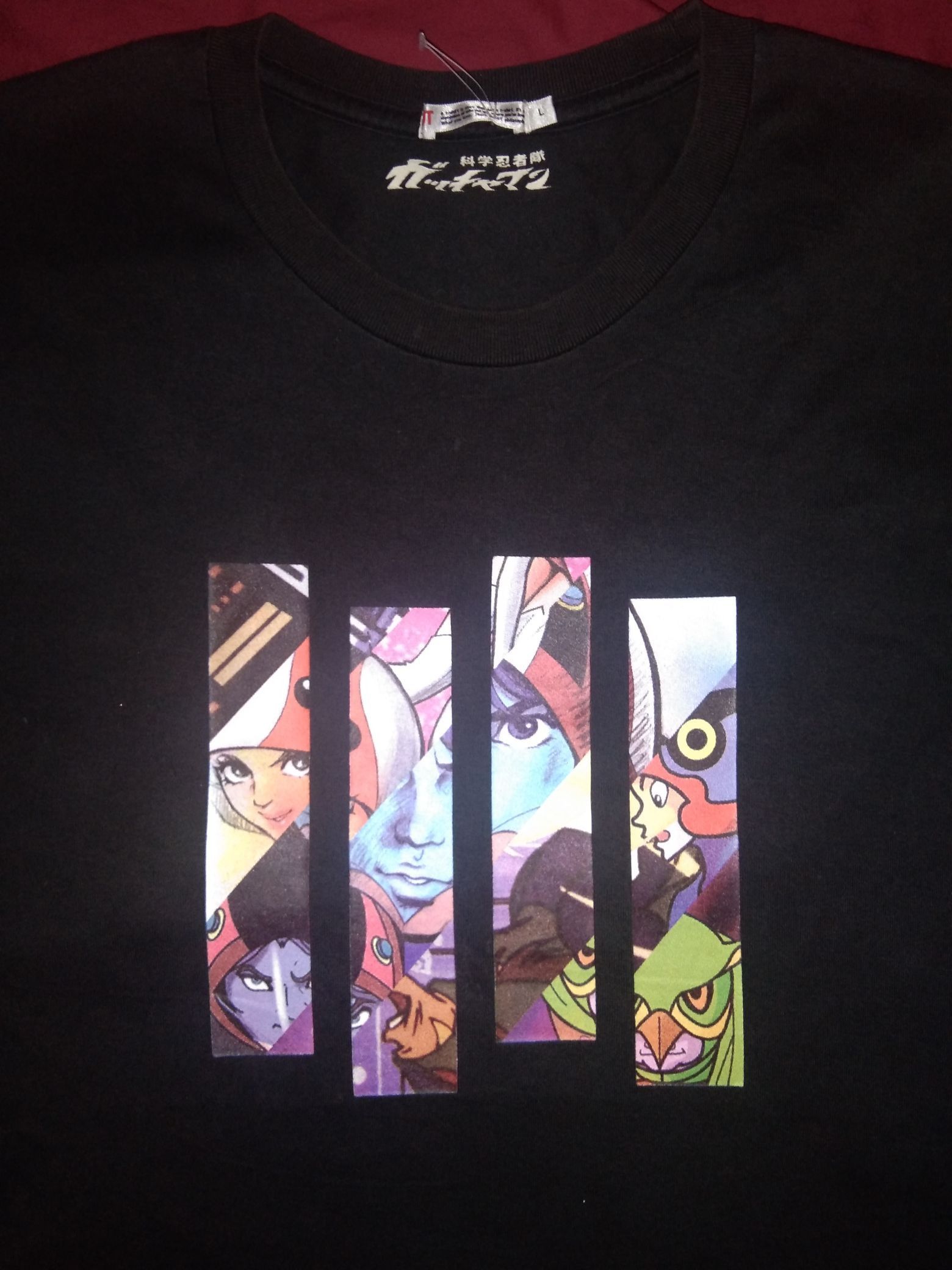 Japanese Brand Battle of The Planets G-Force Gatchaman tshirt cartoon Size US M / EU 48-50 / 2 - 1 Thumbnail