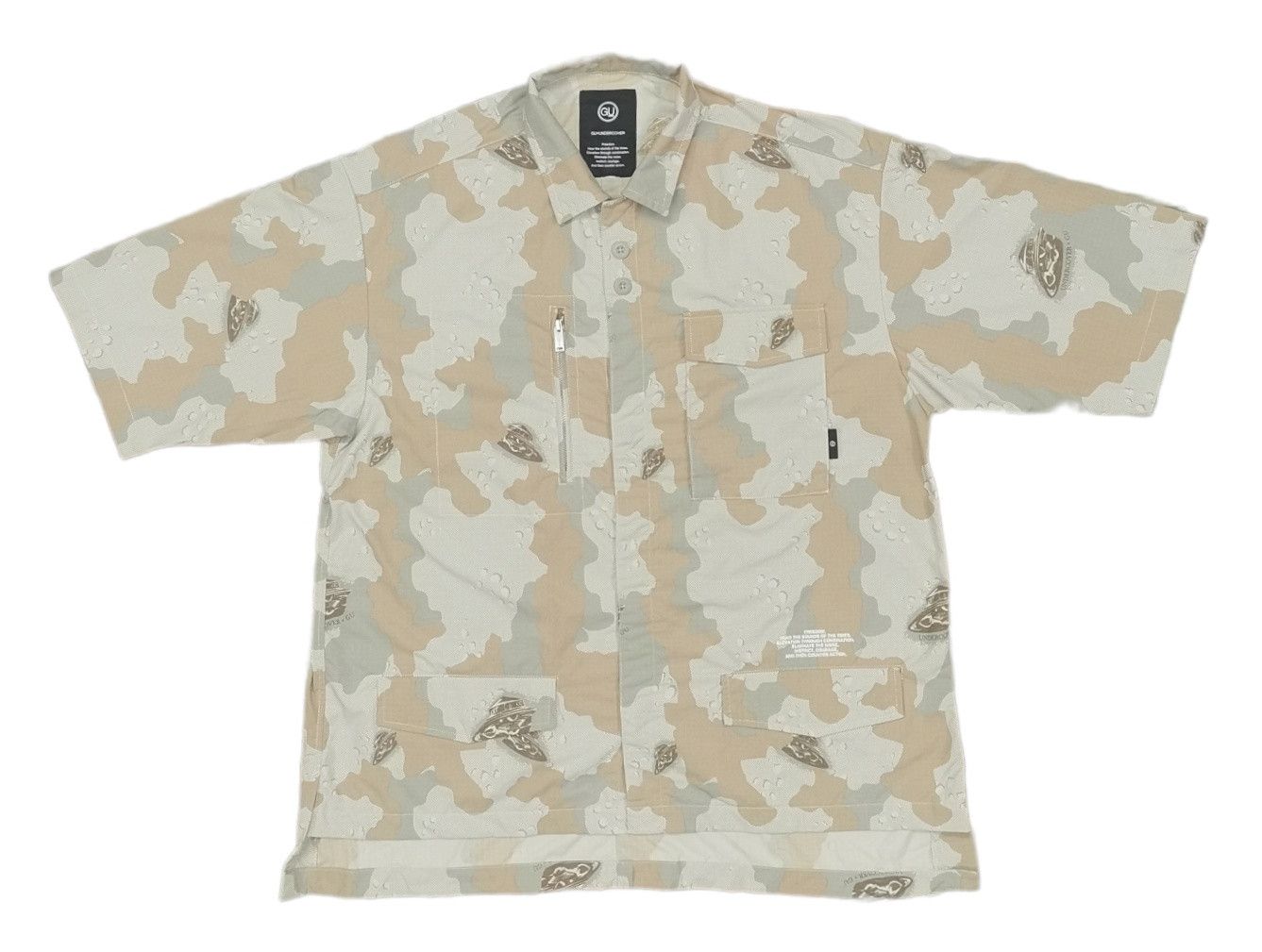 GU × Undercover Gu x Undercover Camo Shirt Size US L / EU 52-54 / 3 - 1 Thumbnail