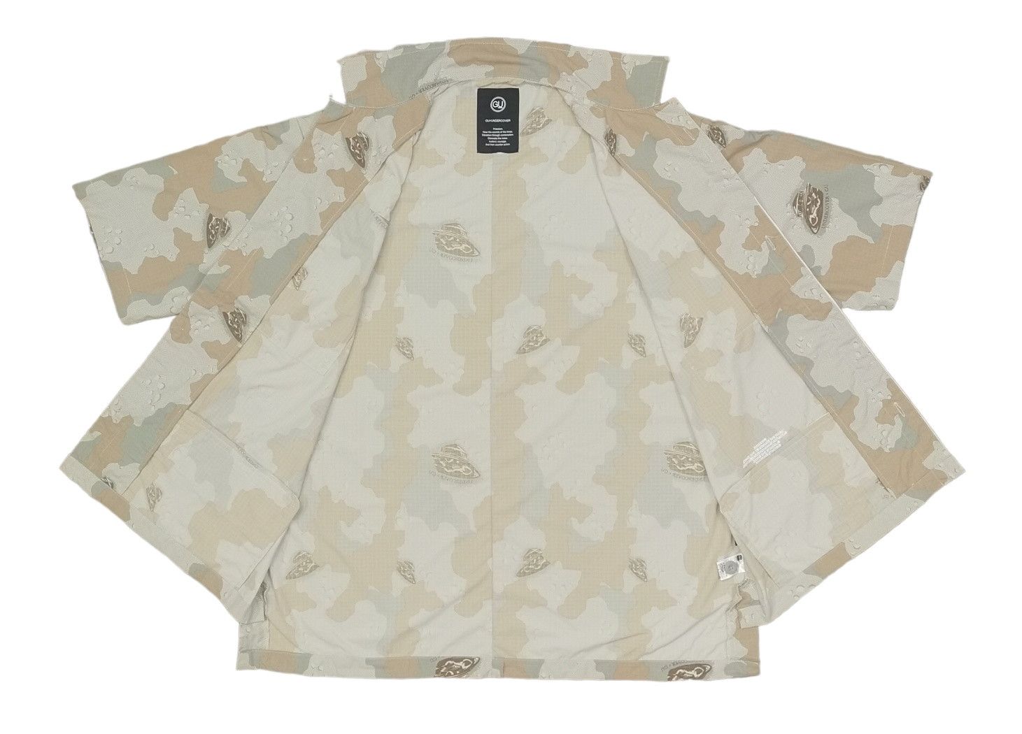 GU × Undercover Gu x Undercover Camo Shirt Size US L / EU 52-54 / 3 - 10 Thumbnail