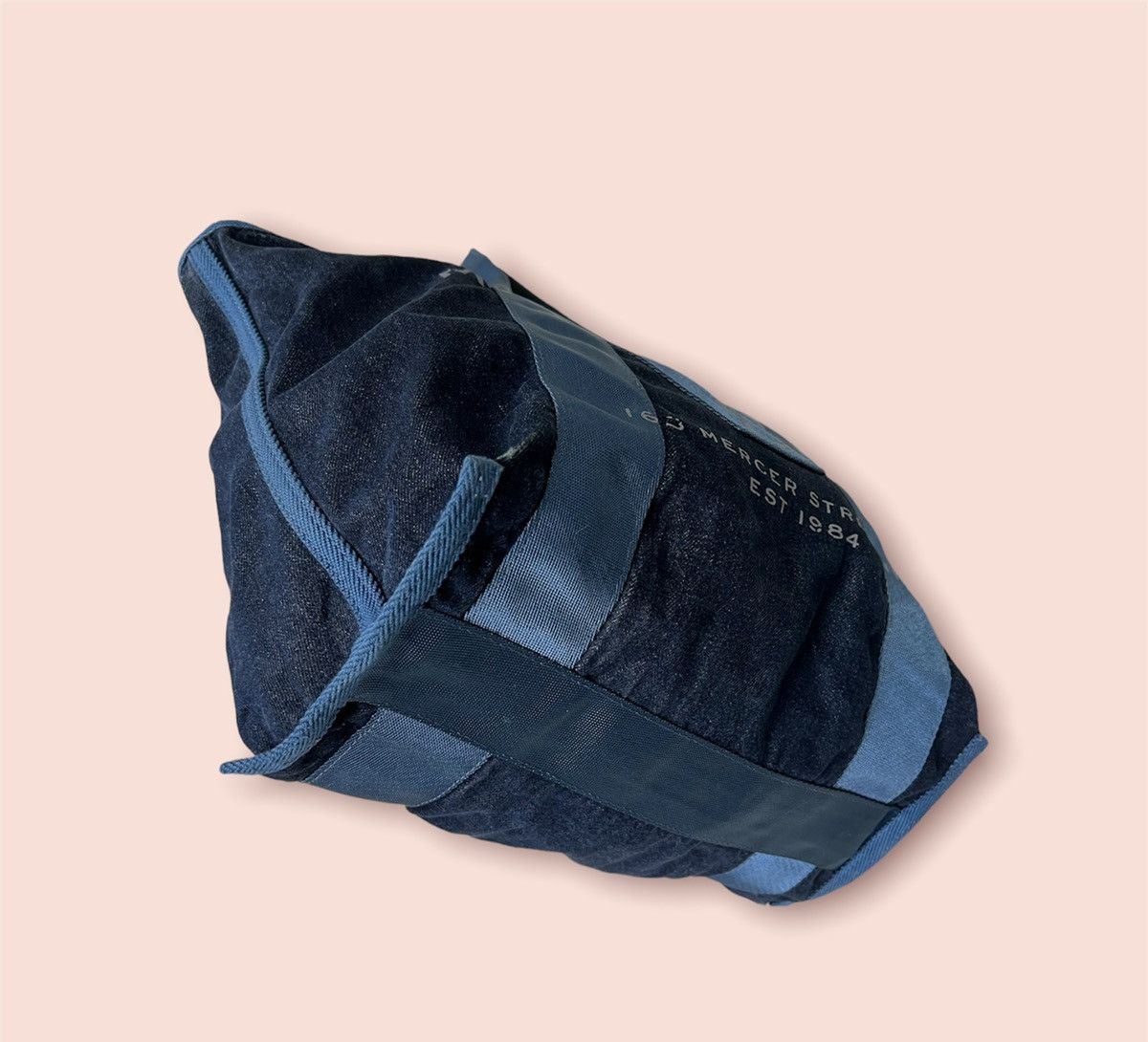 Marc Jacobs × Marc by Marc Jacobs MARC JACOBS NEW LOGO DENIM SHOULDER TOTE Size ONE SIZE - 11 Thumbnail