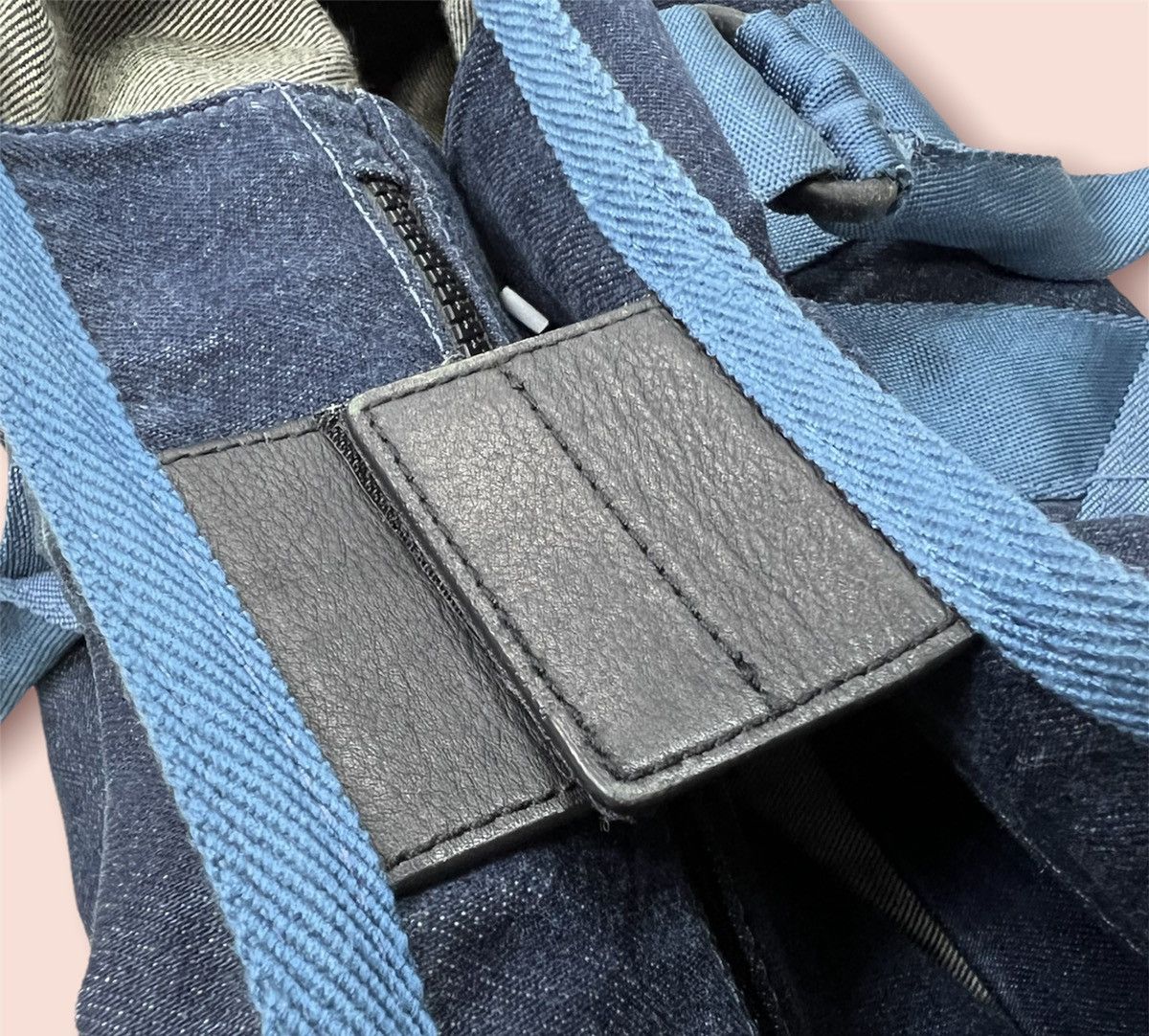 Marc Jacobs × Marc by Marc Jacobs MARC JACOBS NEW LOGO DENIM SHOULDER TOTE Size ONE SIZE - 14 Thumbnail