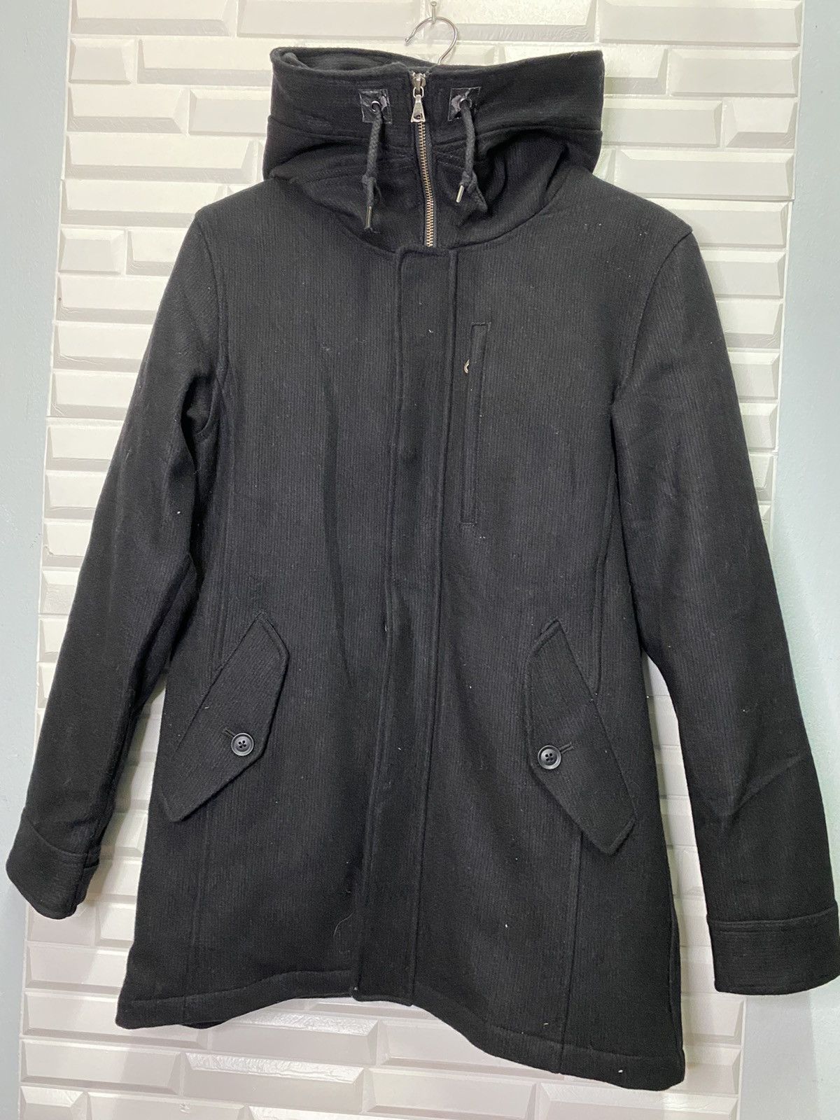 Japanese Brand × Katharine Hamnett London KATHARINE HAMNET COAT HOODIES jacket Size US S / EU 44-46 / 1 - 2 Thumbnail