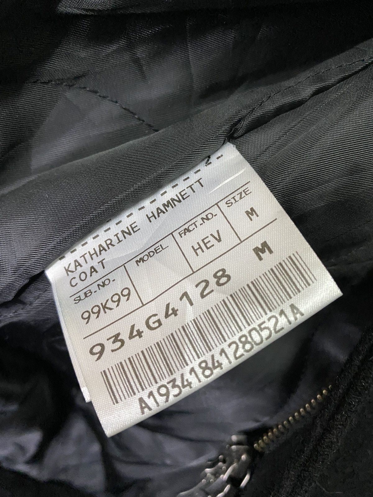 Japanese Brand × Katharine Hamnett London KATHARINE HAMNET COAT HOODIES jacket Size US S / EU 44-46 / 1 - 9 Thumbnail