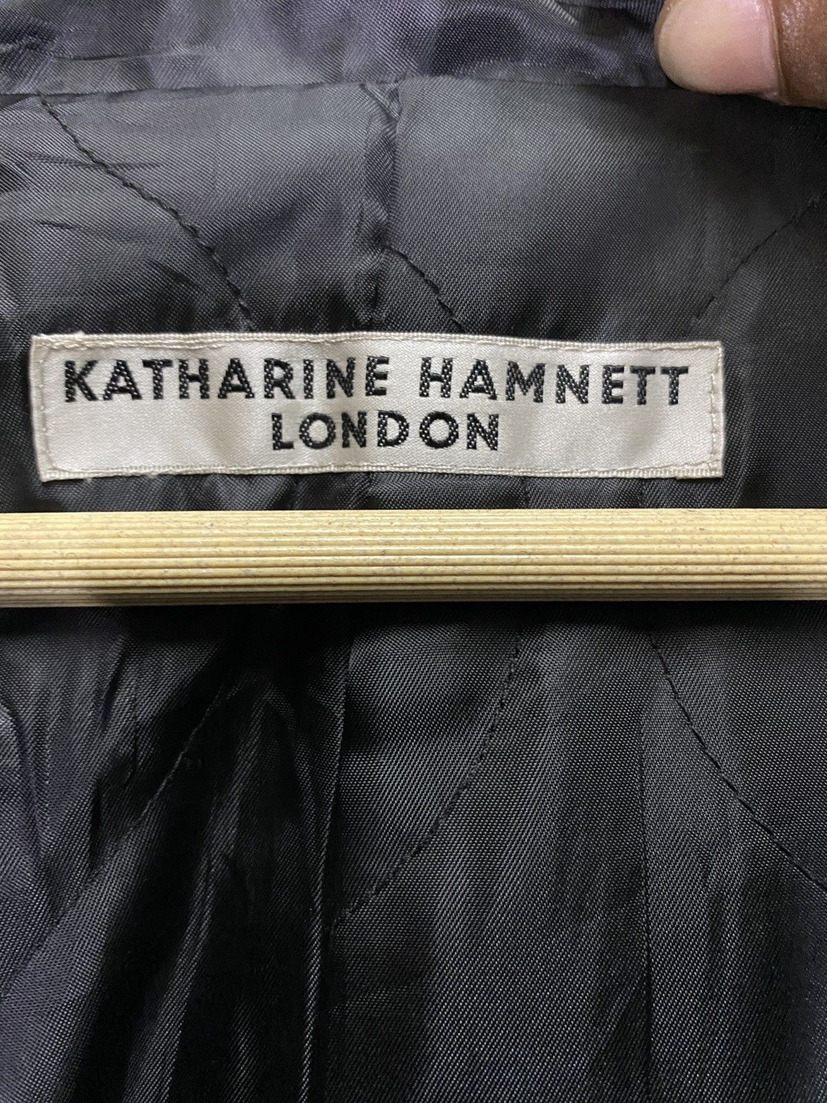 Japanese Brand × Katharine Hamnett London KATHARINE HAMNET COAT HOODIES jacket Size US S / EU 44-46 / 1 - 8 Thumbnail