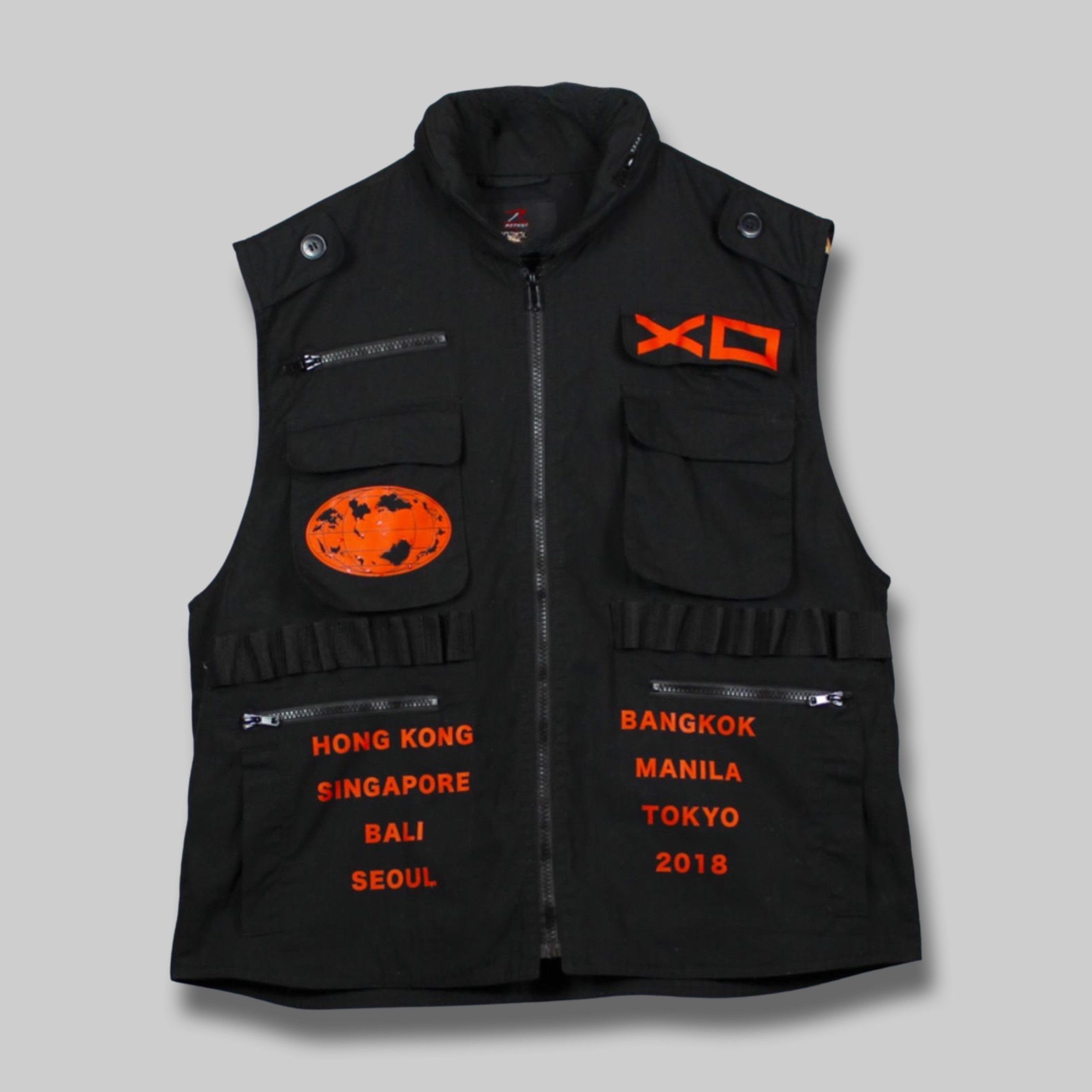 The Weeknd The Weeknd XO Asia Tour Ranger Vest Black 2018 Size US L / EU 52-54 / 3 - 2 Thumbnail