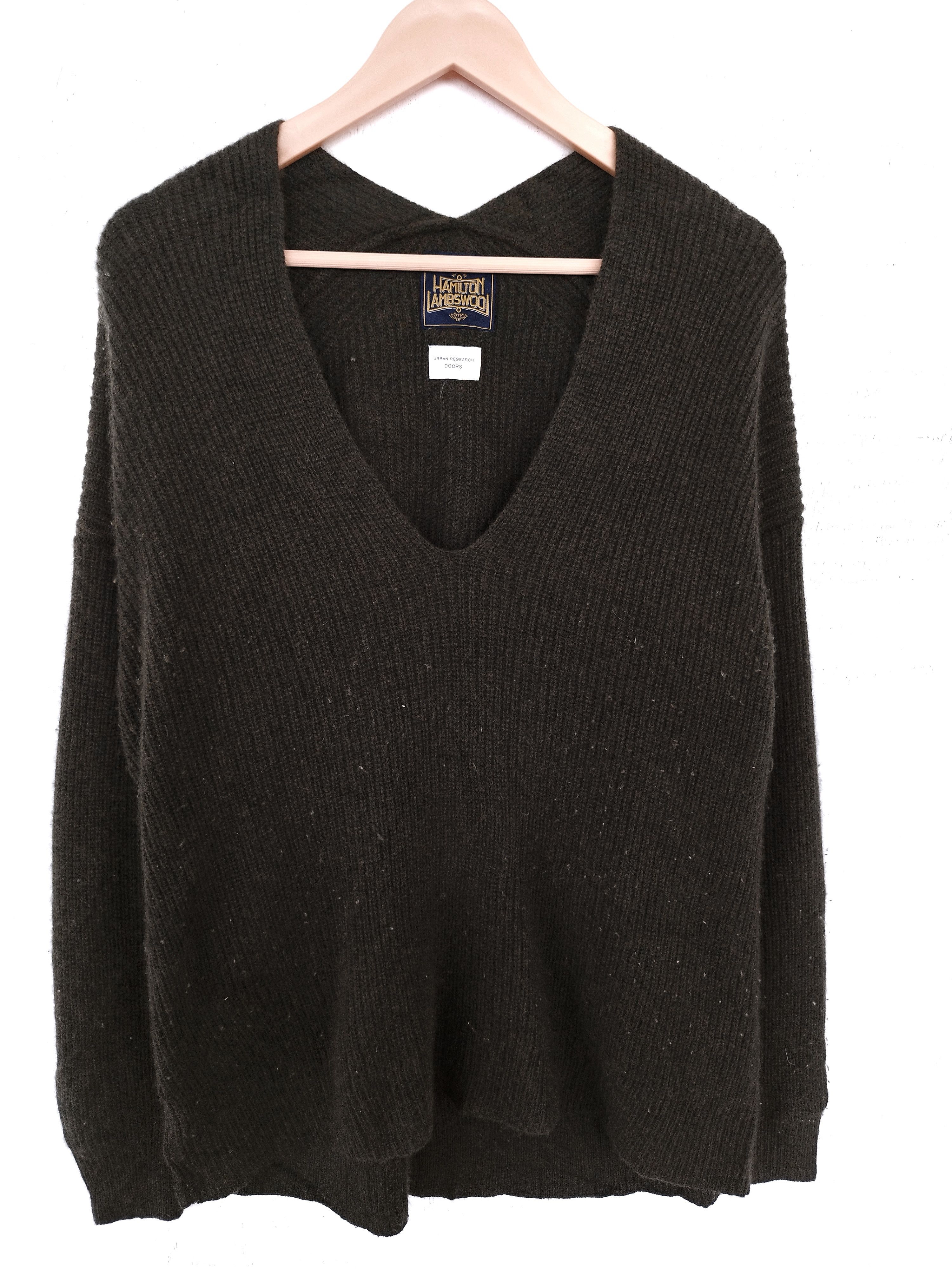 Hamilton Urban Research X Hamilton Lambswool sweater knitwear Size US L / EU 52-54 / 3 - 1 Thumbnail