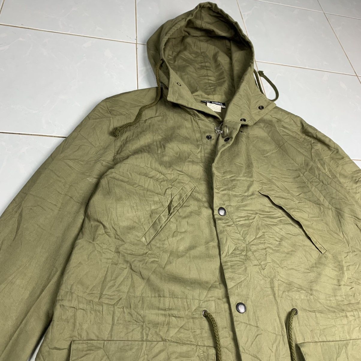 Raf Simons 1997 Vintage Raf Simons Fishtail Parka Jacket Size US M / EU 48-50 / 2 - 7 Thumbnail