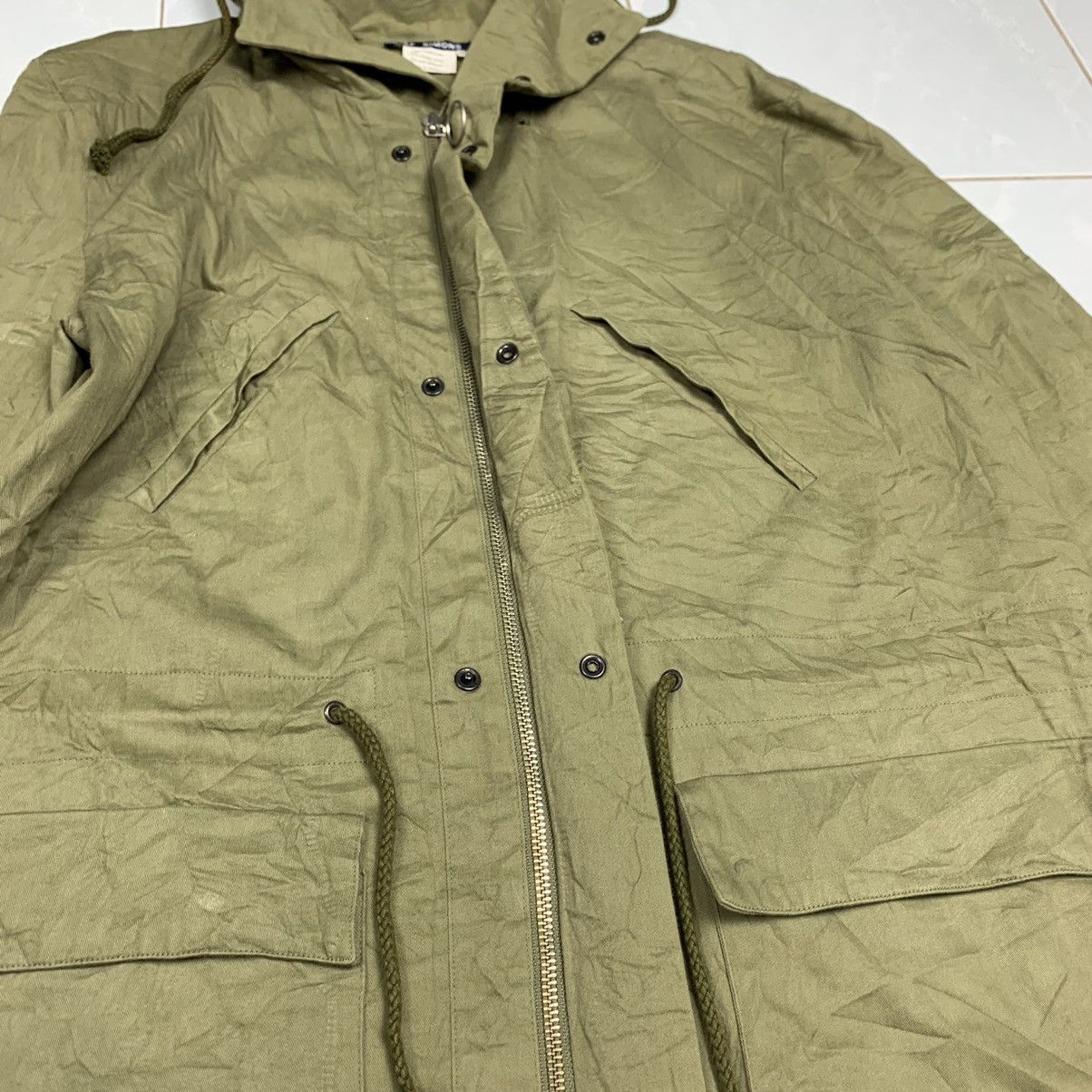 Raf Simons 1997 Vintage Raf Simons Fishtail Parka Jacket Size US M / EU 48-50 / 2 - 10 Thumbnail