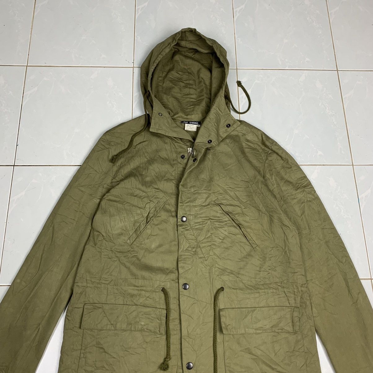 Raf Simons 1997 Vintage Raf Simons Fishtail Parka Jacket Size US M / EU 48-50 / 2 - 5 Thumbnail