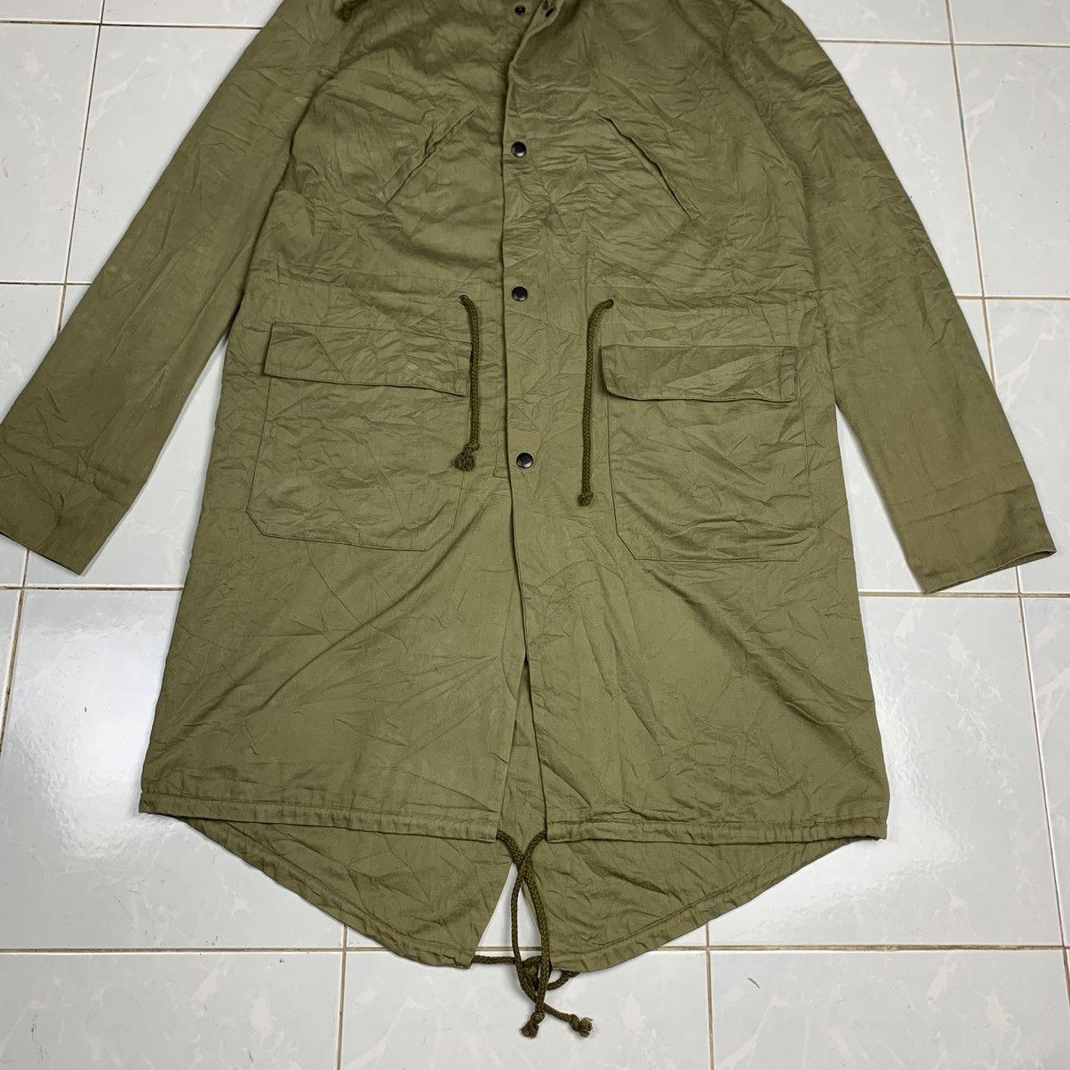 Raf Simons 1997 Vintage Raf Simons Fishtail Parka Jacket Size US M / EU 48-50 / 2 - 6 Thumbnail