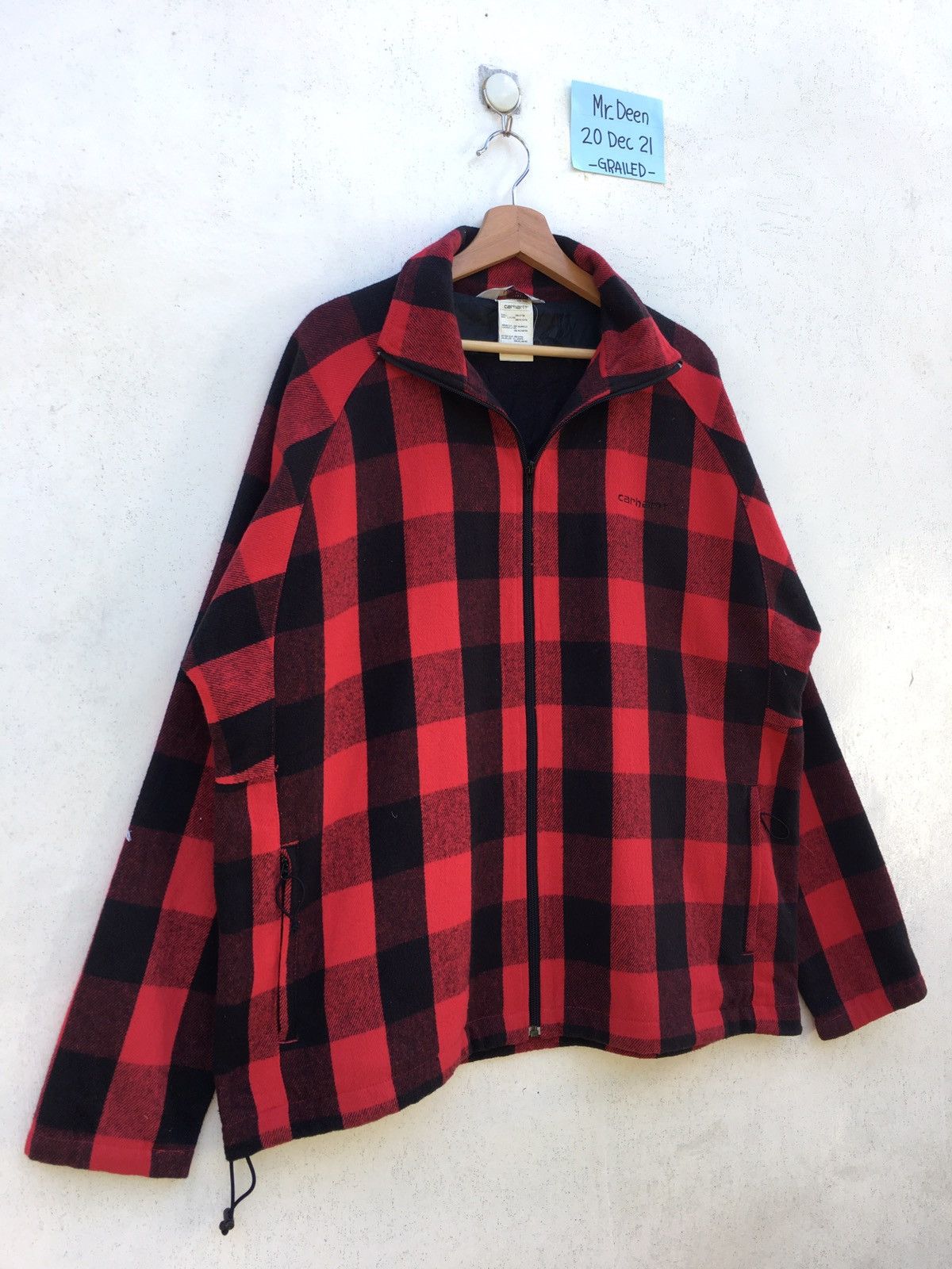 Carhartt Vintage Carhartt Checkered Winter Jacket Size US XL / EU 56 / 4 - 2 Thumbnail