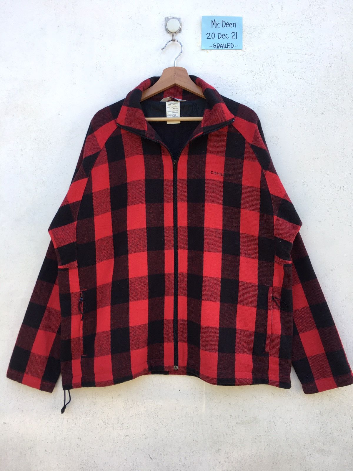Vintage Carhartt Checkered Winter Jacket