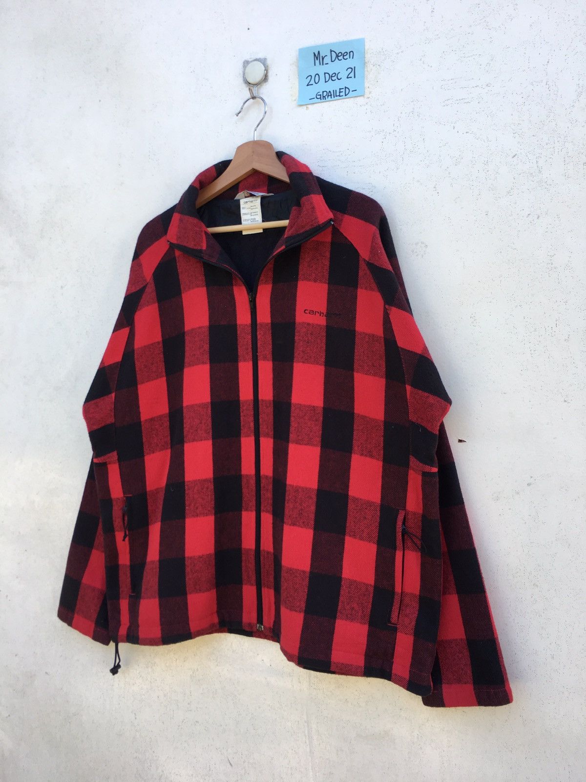 Carhartt Vintage Carhartt Checkered Winter Jacket Size US XL / EU 56 / 4 - 3 Thumbnail