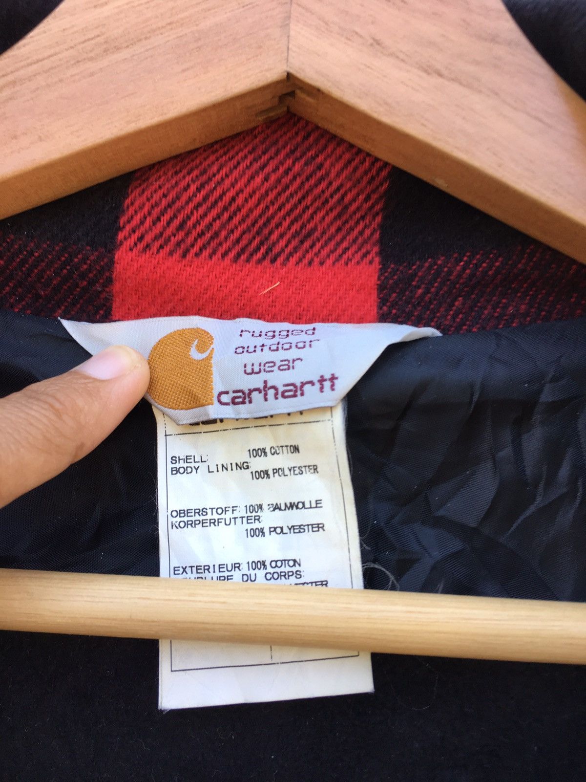 Carhartt Vintage Carhartt Checkered Winter Jacket Size US XL / EU 56 / 4 - 6 Thumbnail