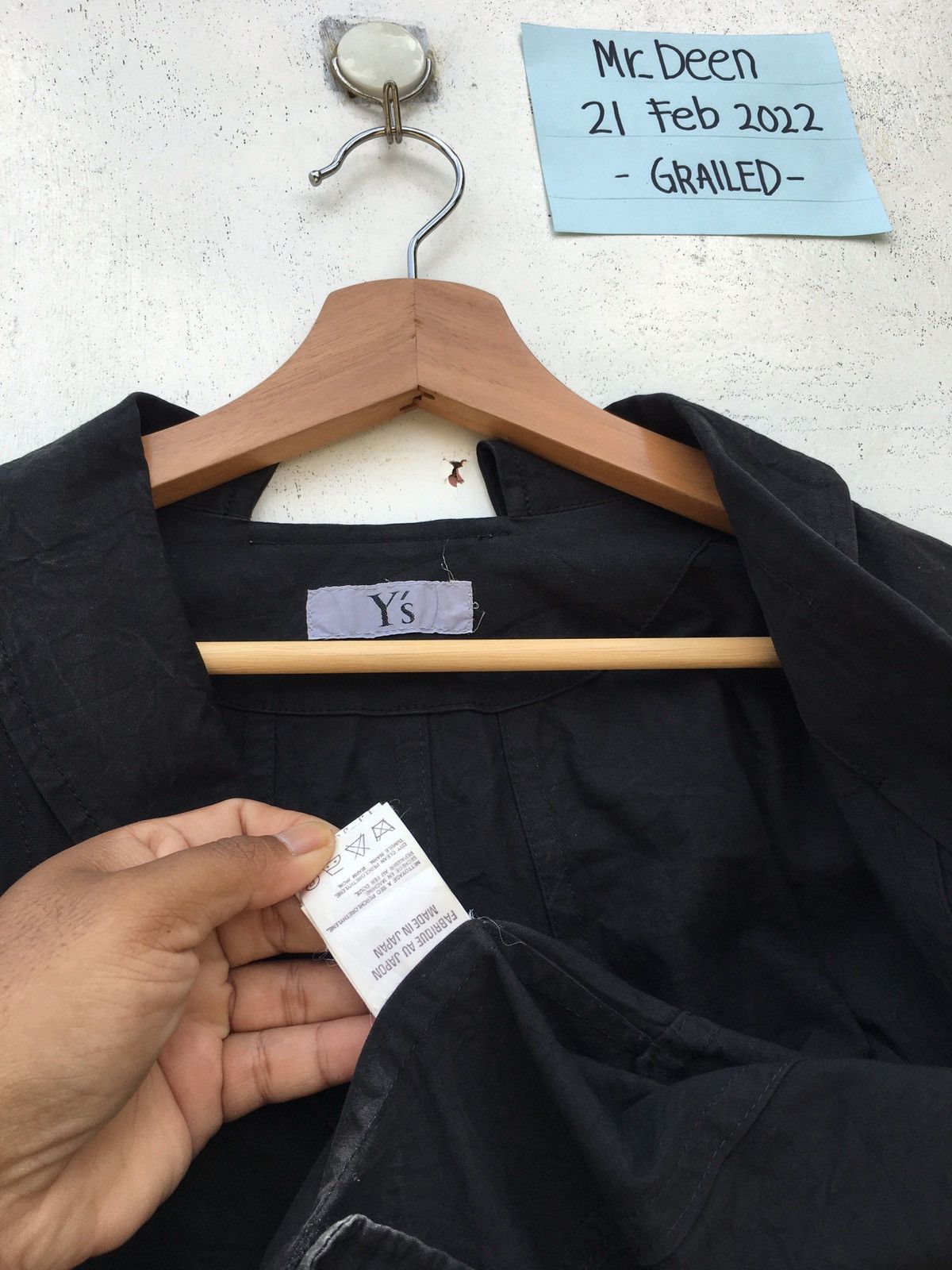 Yohji Yamamoto Vintage Rare Y’s Yohji Yamamoto Jacket/ Blazer Size 34S - 11 Thumbnail