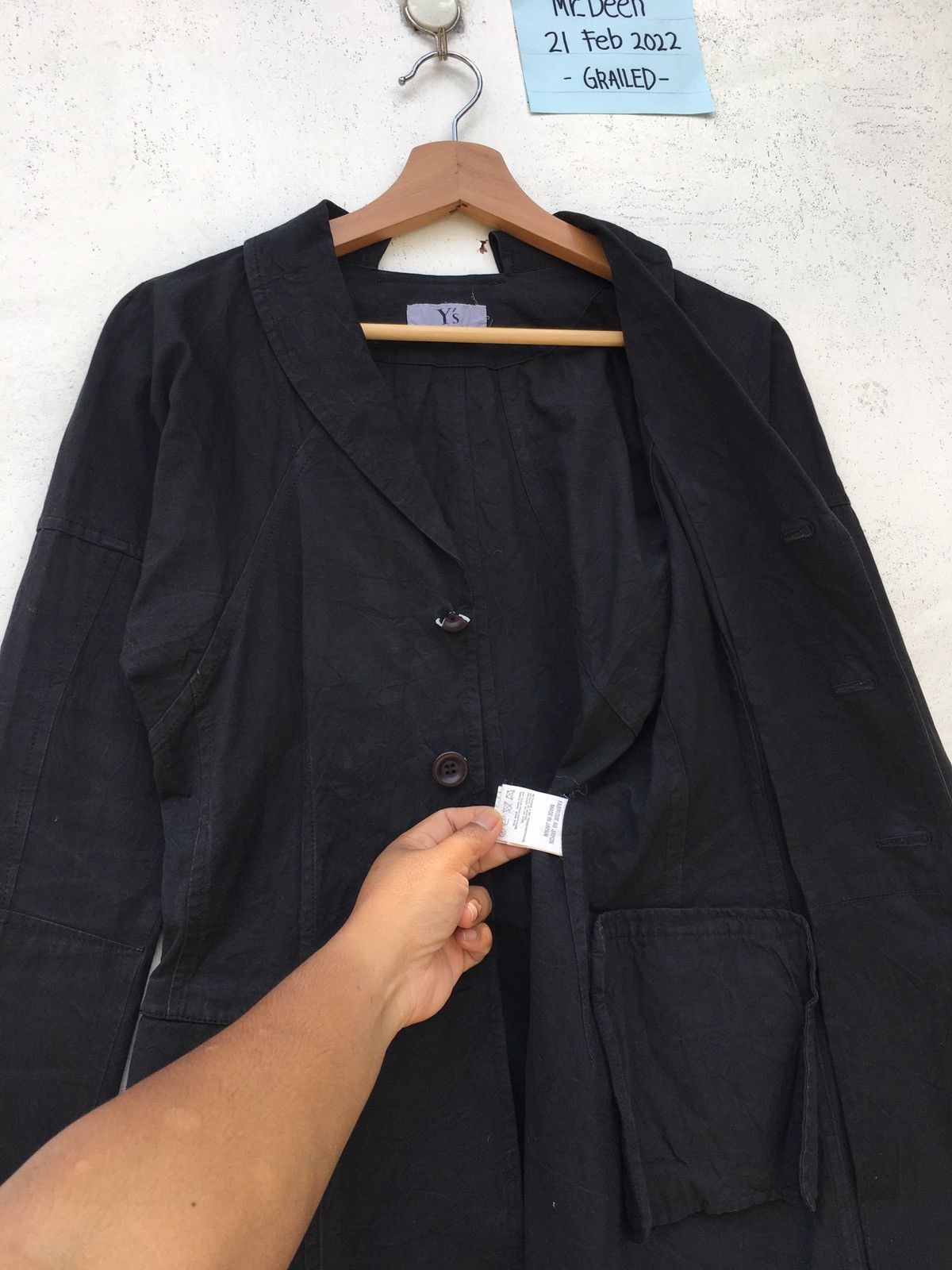 Yohji Yamamoto Vintage Rare Y’s Yohji Yamamoto Jacket/ Blazer Size 34S - 10 Thumbnail