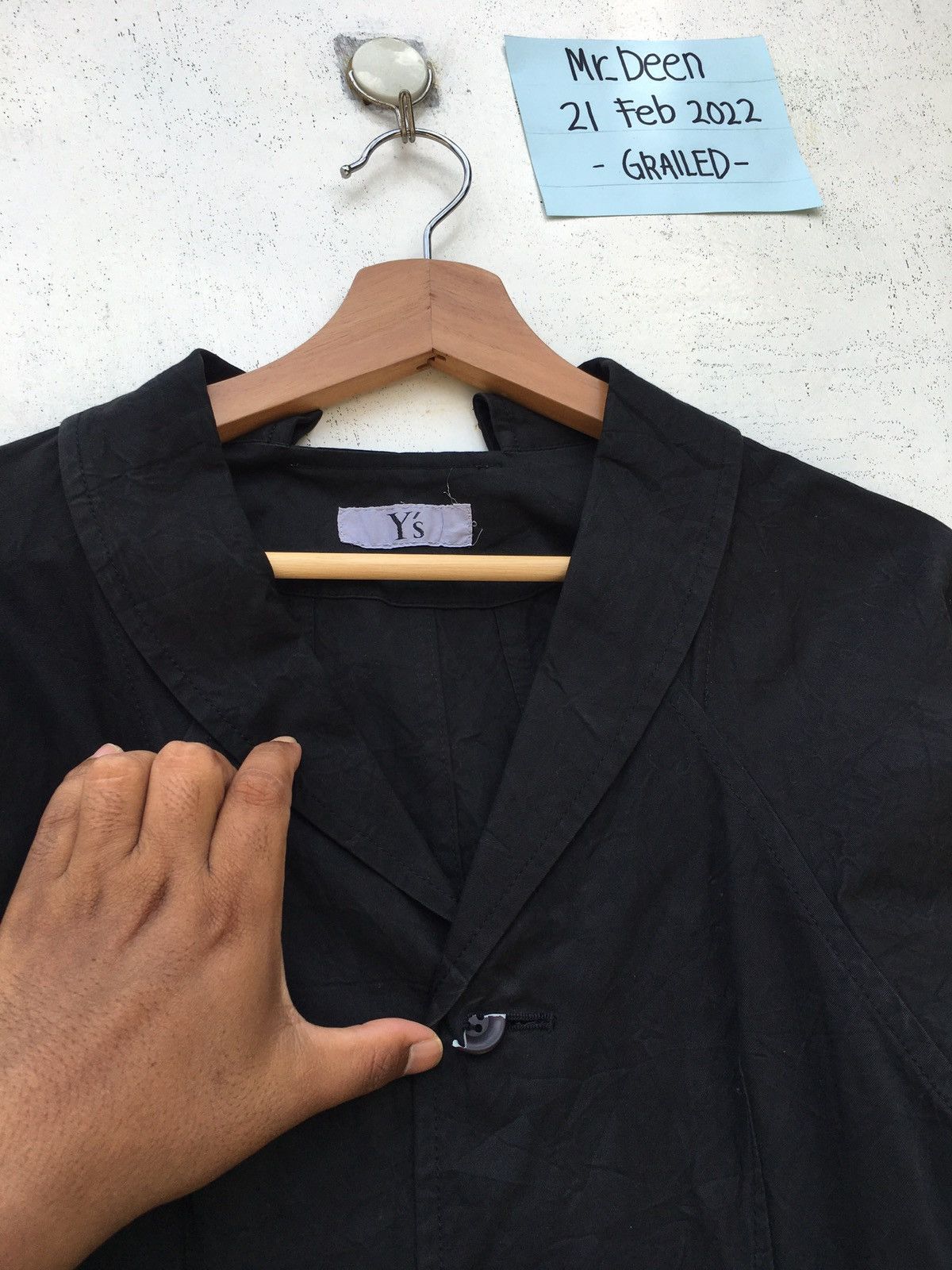 Yohji Yamamoto Vintage Rare Y’s Yohji Yamamoto Jacket/ Blazer Size 34S - 9 Thumbnail