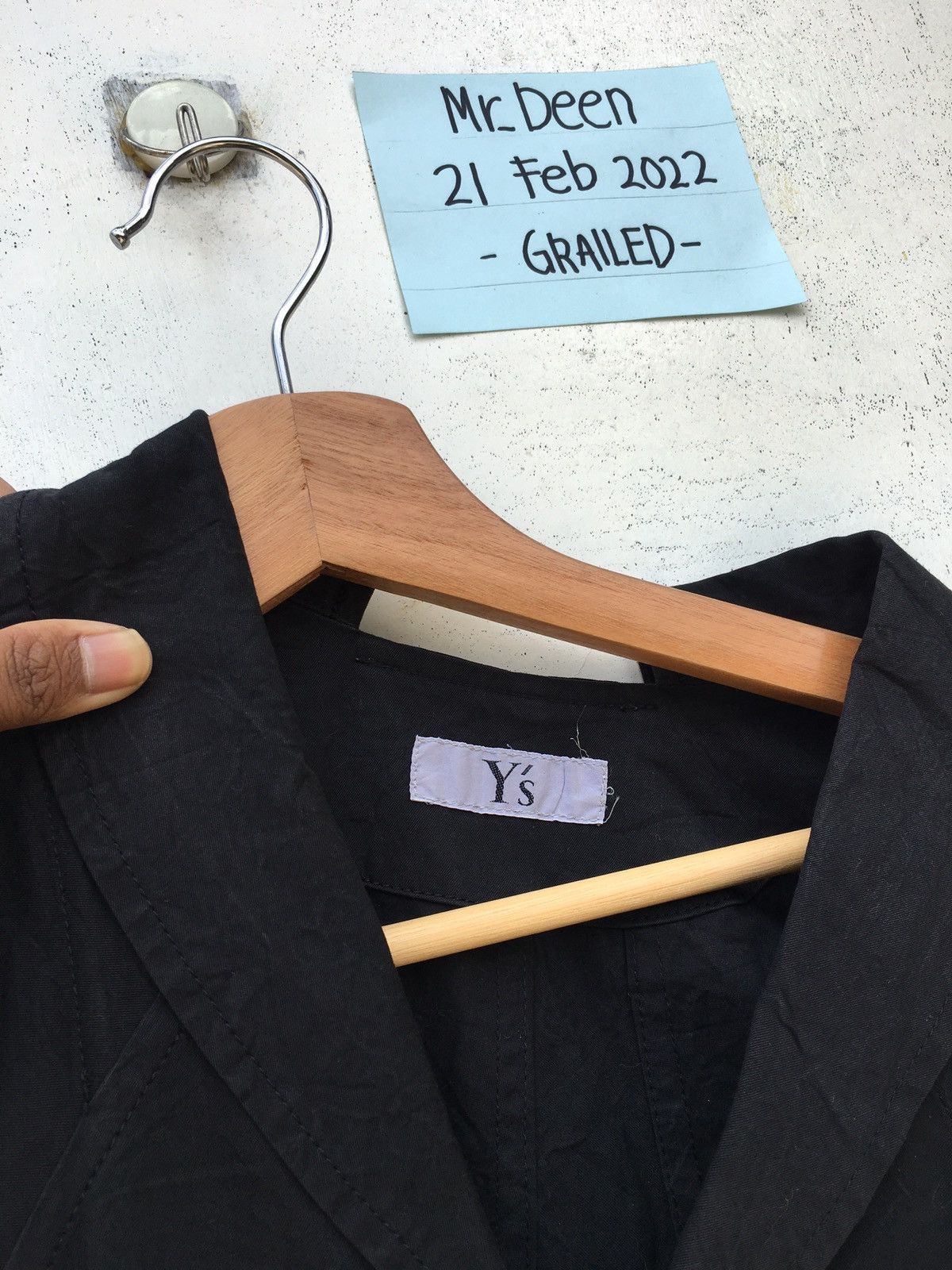 Yohji Yamamoto Vintage Rare Y’s Yohji Yamamoto Jacket/ Blazer Size 34S - 8 Thumbnail