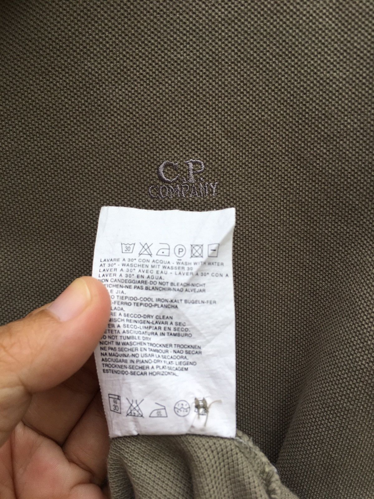 C.P. Company Vintage C.P Company Plain Polo Shirt Size US M / EU 48-50 / 2 - 9 Thumbnail