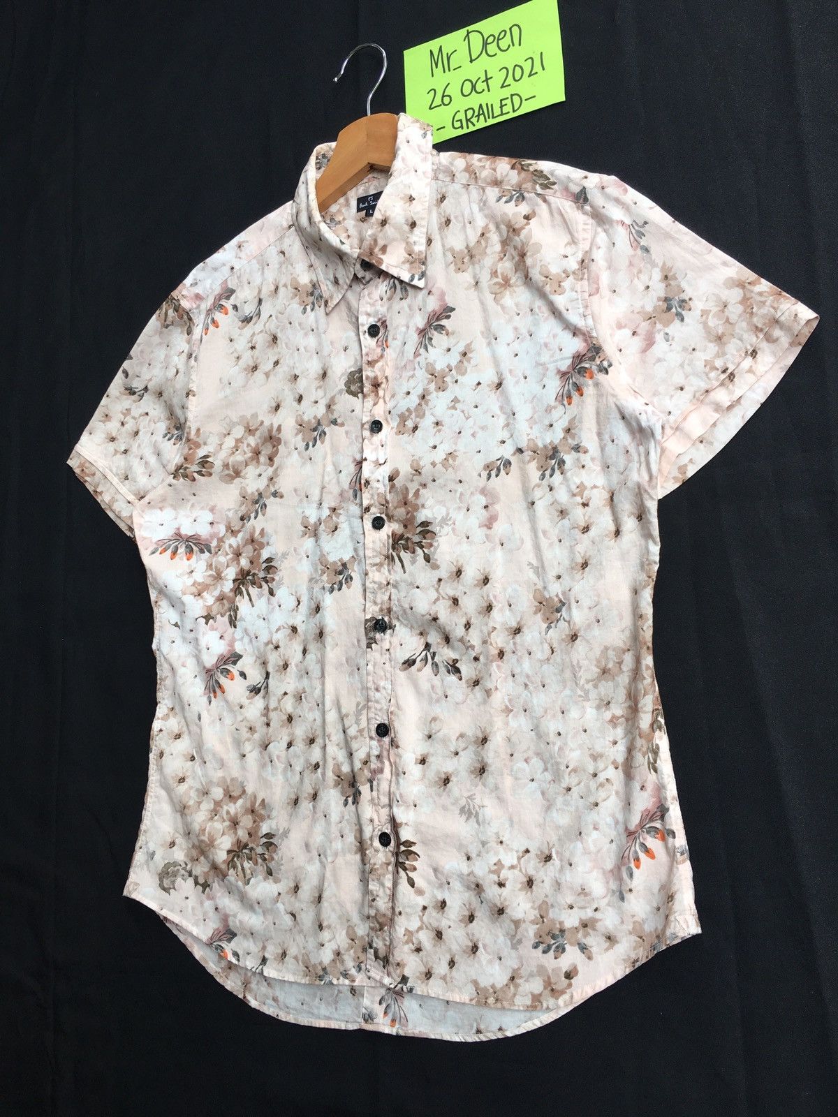 Paul Smith Vintage Paul Smith Florals Motif Buttons Shirt Size US S / EU 44-46 / 1 - 2 Thumbnail
