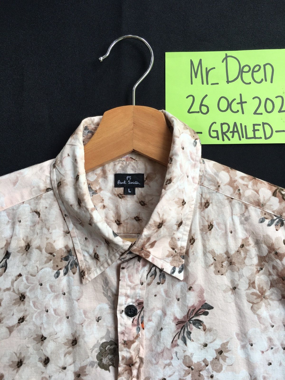 Paul Smith Vintage Paul Smith Florals Motif Buttons Shirt Size US S / EU 44-46 / 1 - 5 Thumbnail