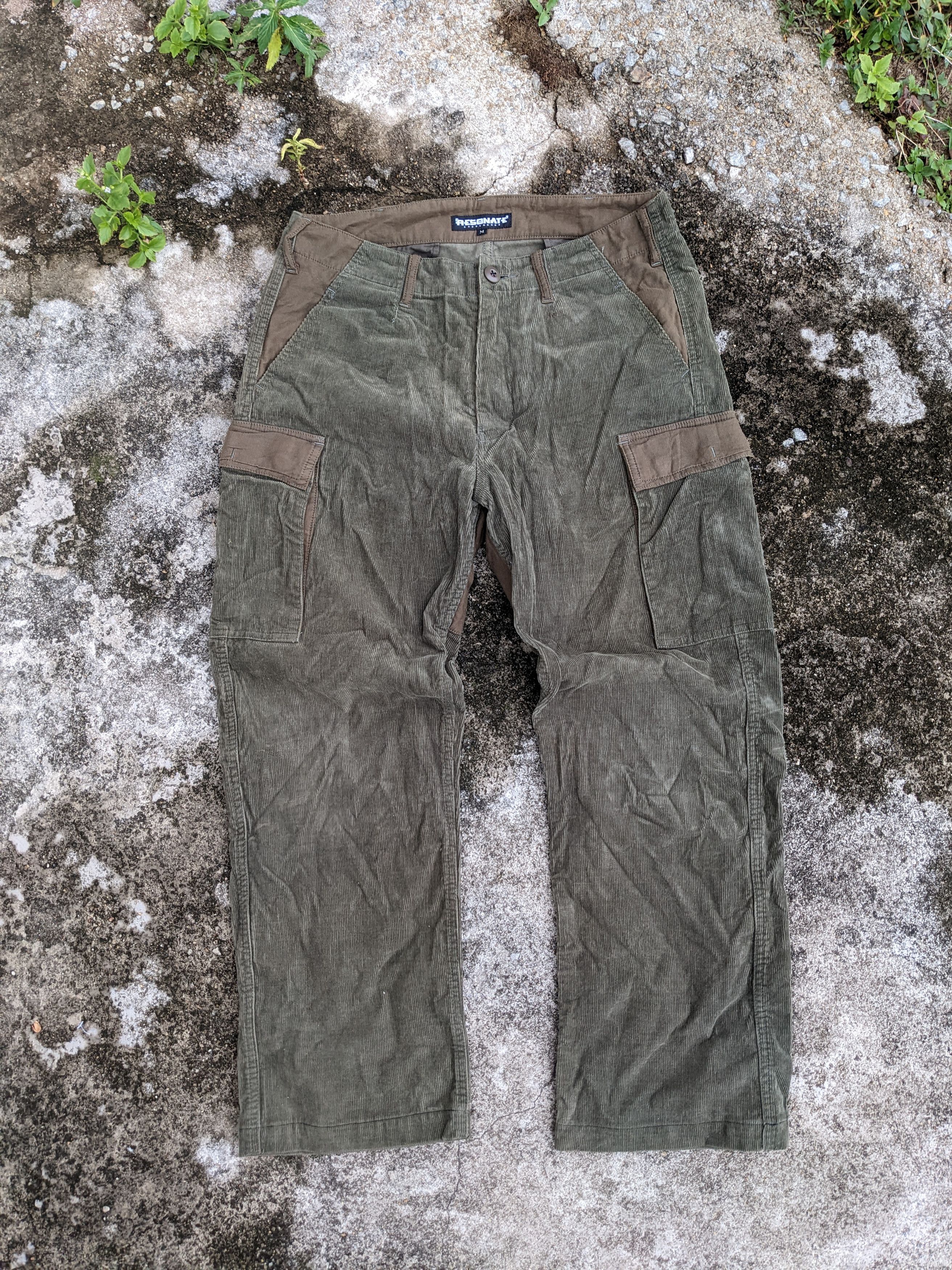 image of Good Enough x Goodenough Resonate By Goodenough Qudroy Cargo Pants in Army Green, Men's (Size 30)