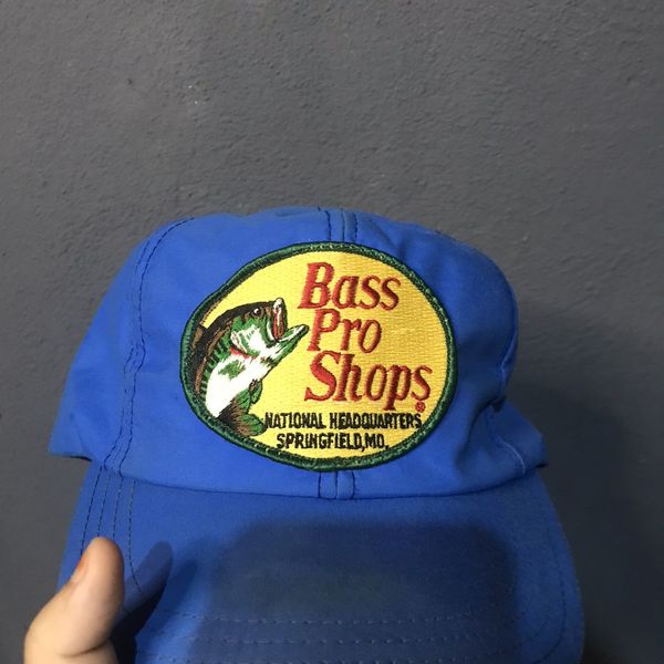 Vintage vintage bass pro shop goretex fishing hat 90s