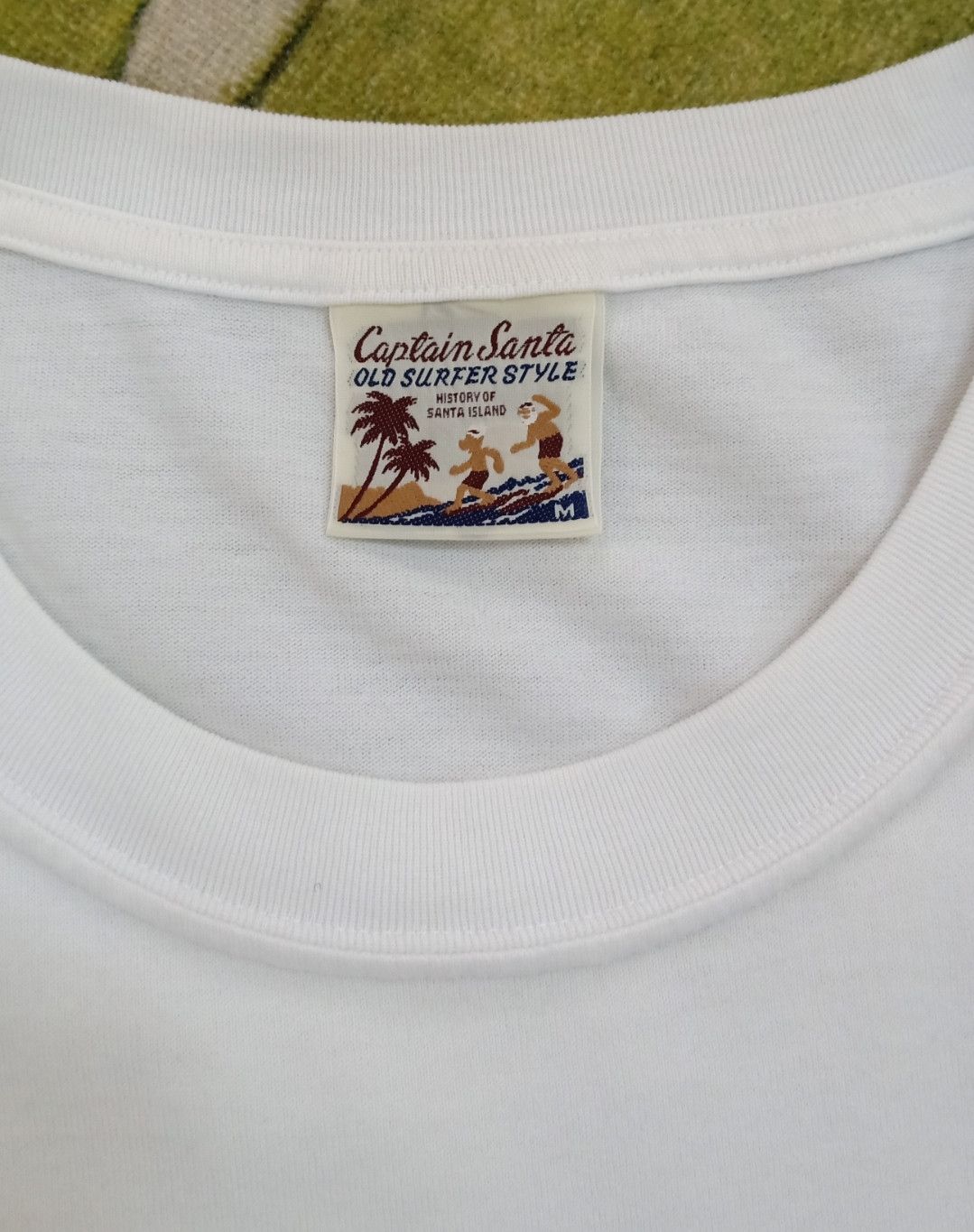 Captain Santors × Japanese Brand × Vintage VINTAGE 90s CAPTAIN SANTA T-Shirt Size US L / EU 52-54 / 3 - 8 Thumbnail