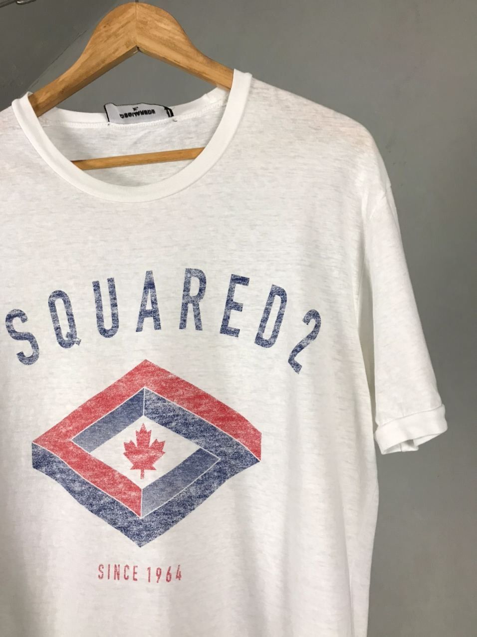Dsquared2 Dsquared2 luxury big logo white tee Size US XL / EU 56 / 4 - 2 Thumbnail