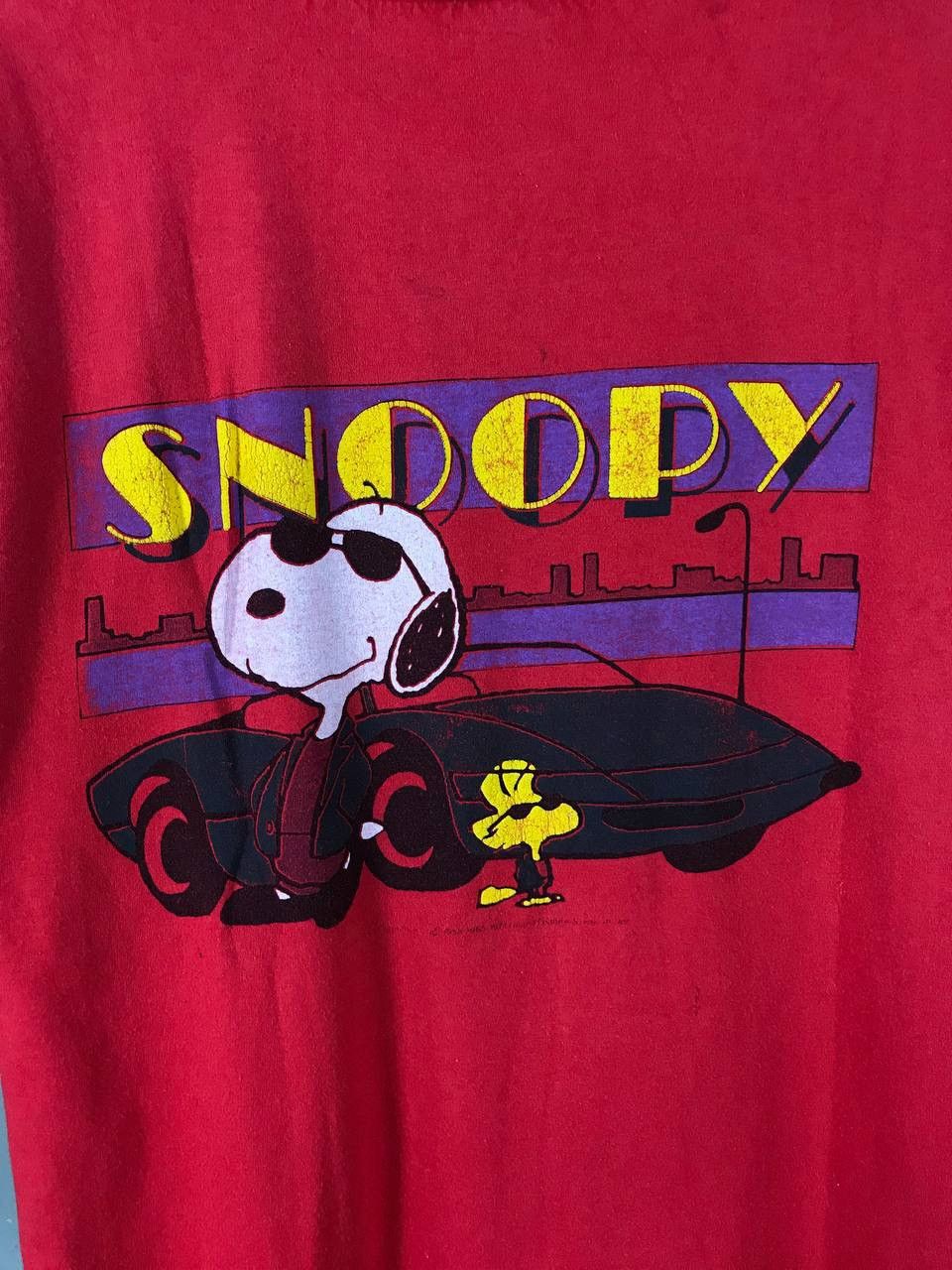Vintage Peanuts Snoopy vintage movie comics tee Size US XL / EU 56 / 4 - 7 Thumbnail