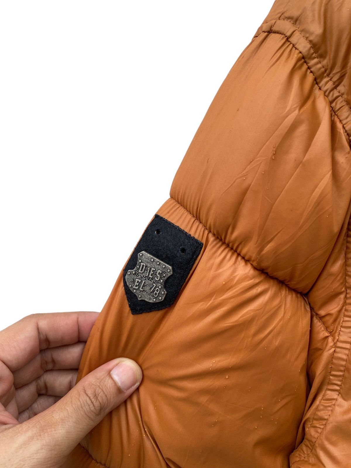 Diesel Black Gold 90s DIESEL quilted goose down jacket winter jacket Size US M / EU 48-50 / 2 - 5 Thumbnail