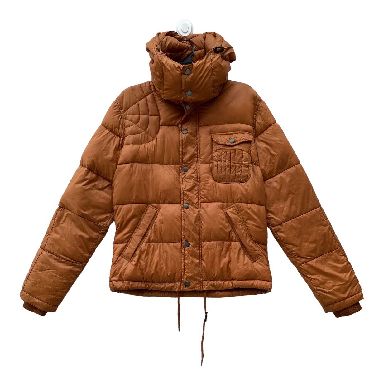 Diesel Black Gold 90s DIESEL quilted goose down jacket winter jacket Size US M / EU 48-50 / 2 - 1 Thumbnail