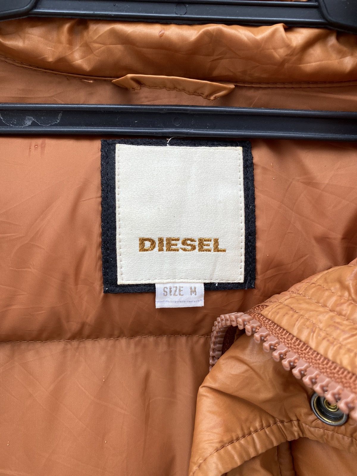 Diesel Black Gold 90s DIESEL quilted goose down jacket winter jacket Size US M / EU 48-50 / 2 - 8 Thumbnail