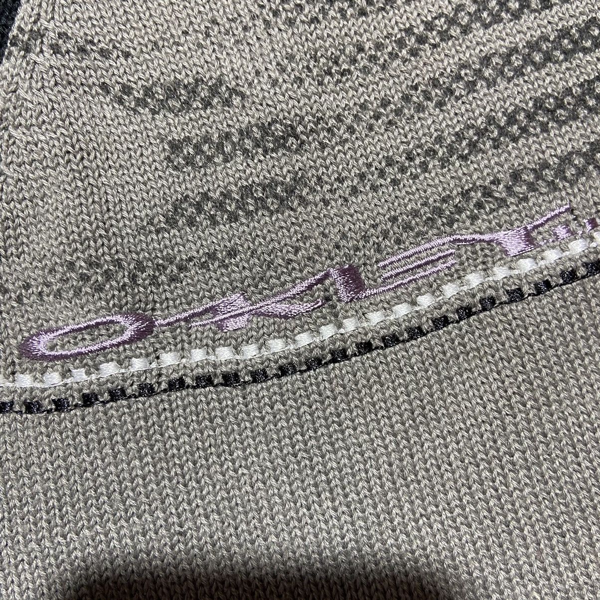 Oakley × Vintage Vintage Y2K Oakley Knit Sweater Size US S / EU 44-46 / 1 - 3 Thumbnail